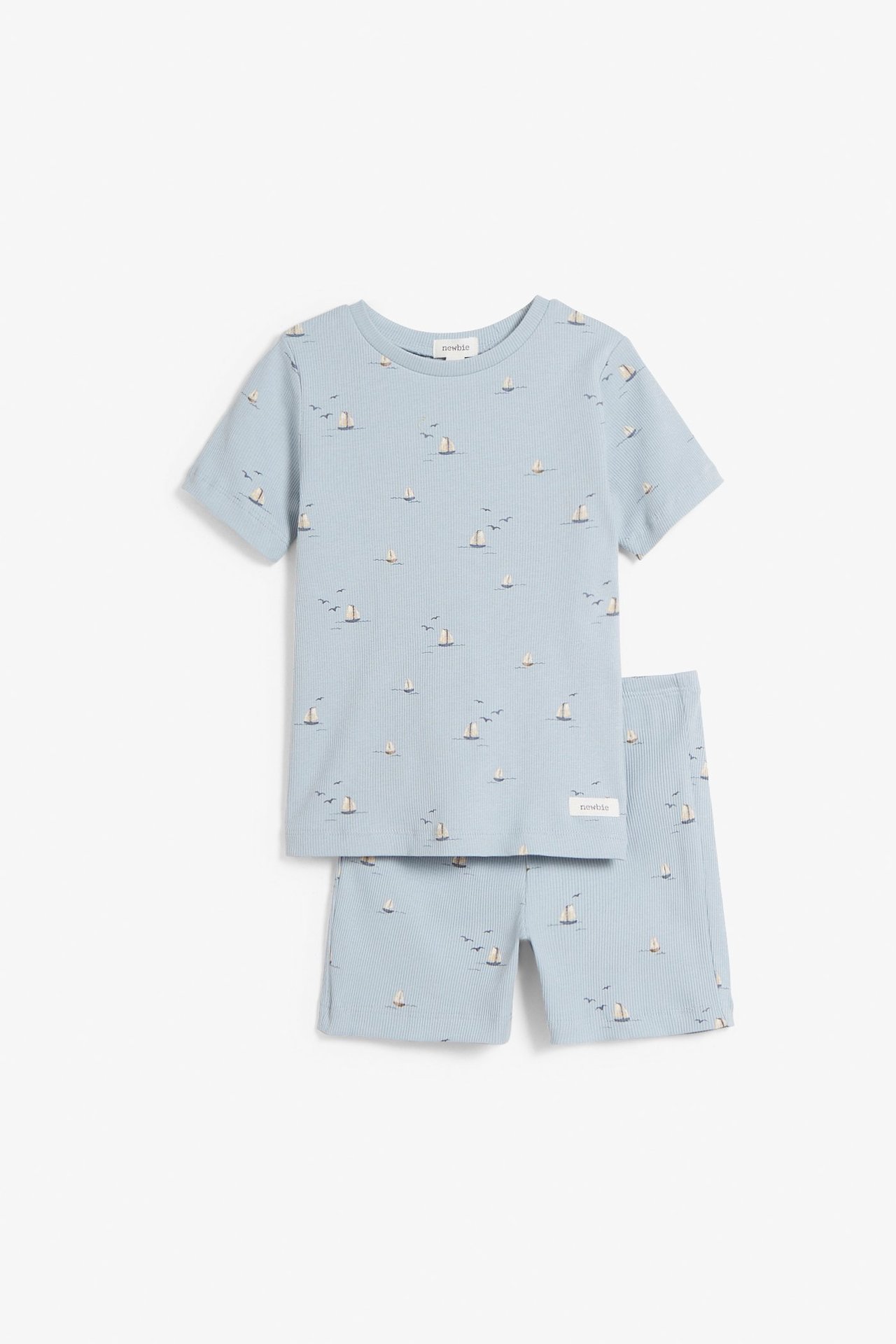 Kuviollinen pyjama Sininen - null - 1