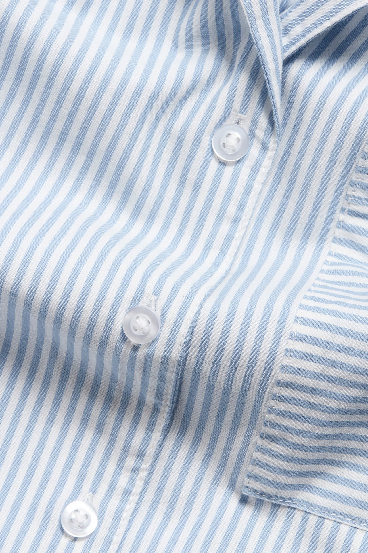 Pyjamasskjorte Blå - null - 5