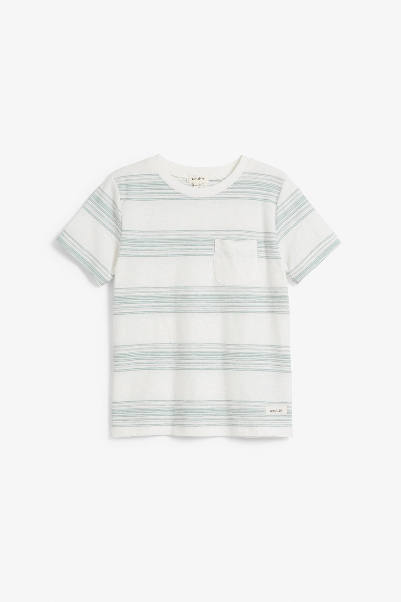 T-shirt w paski - Niebieski - 2
