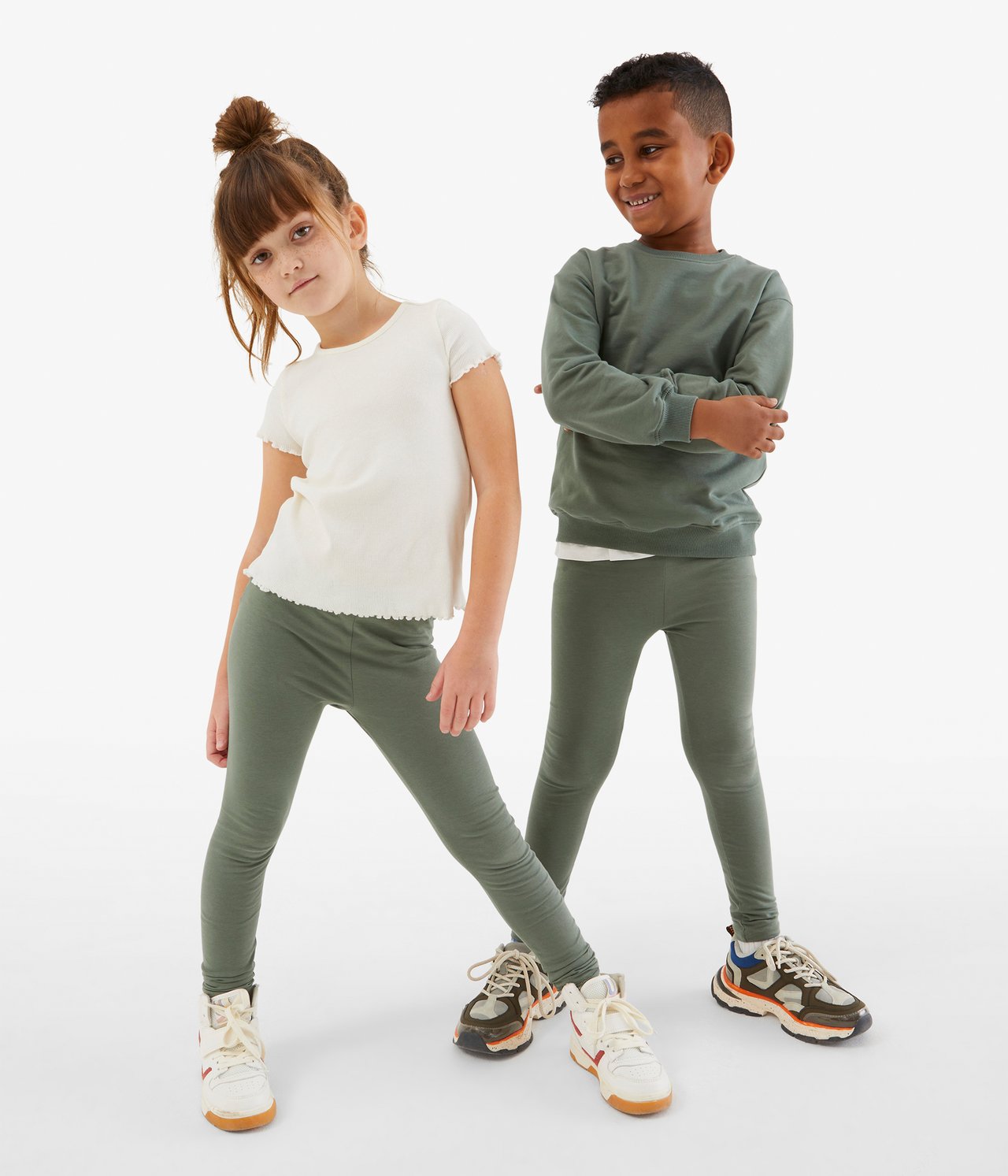 Legginsy - Zielony - 3