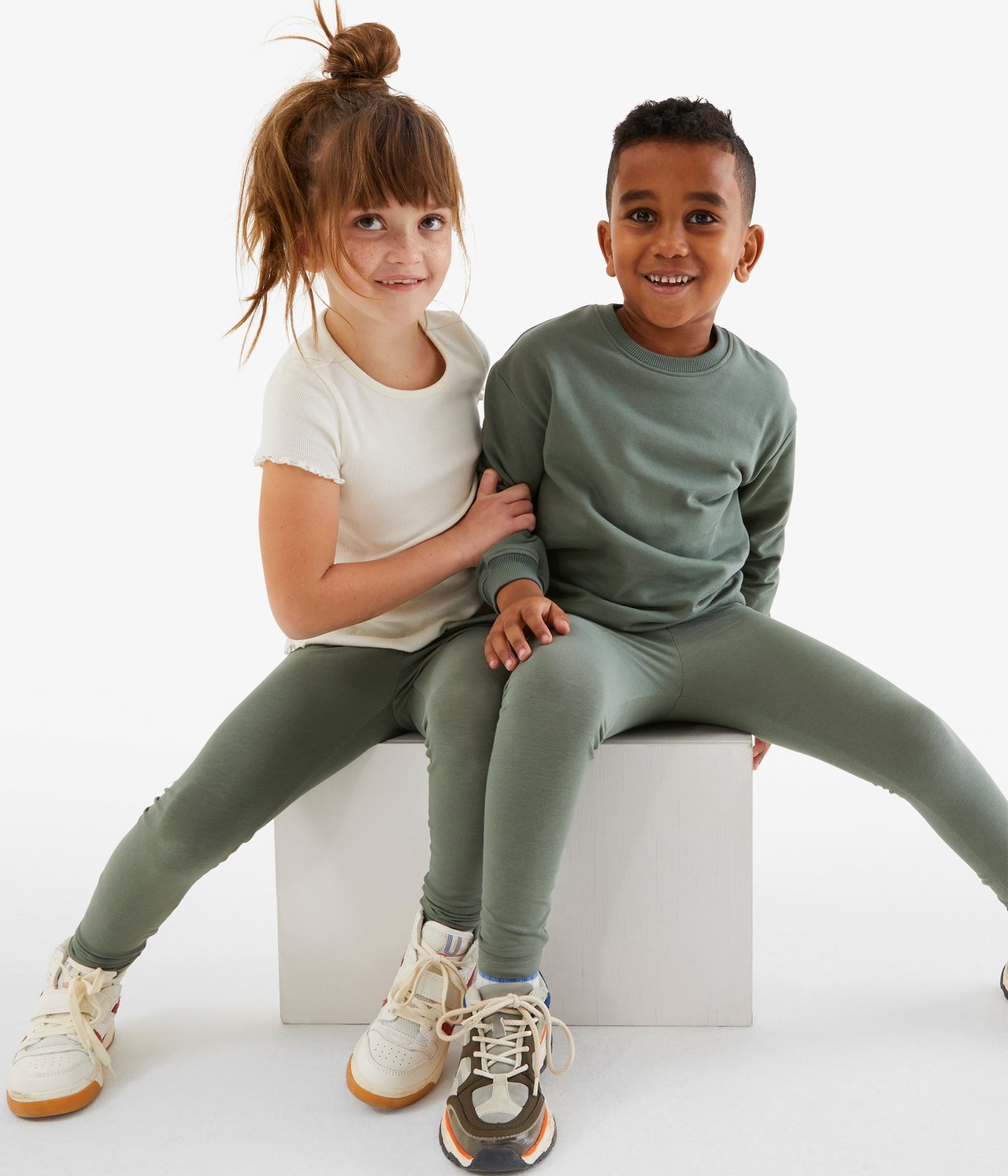 Legginsy - Zielony - 1