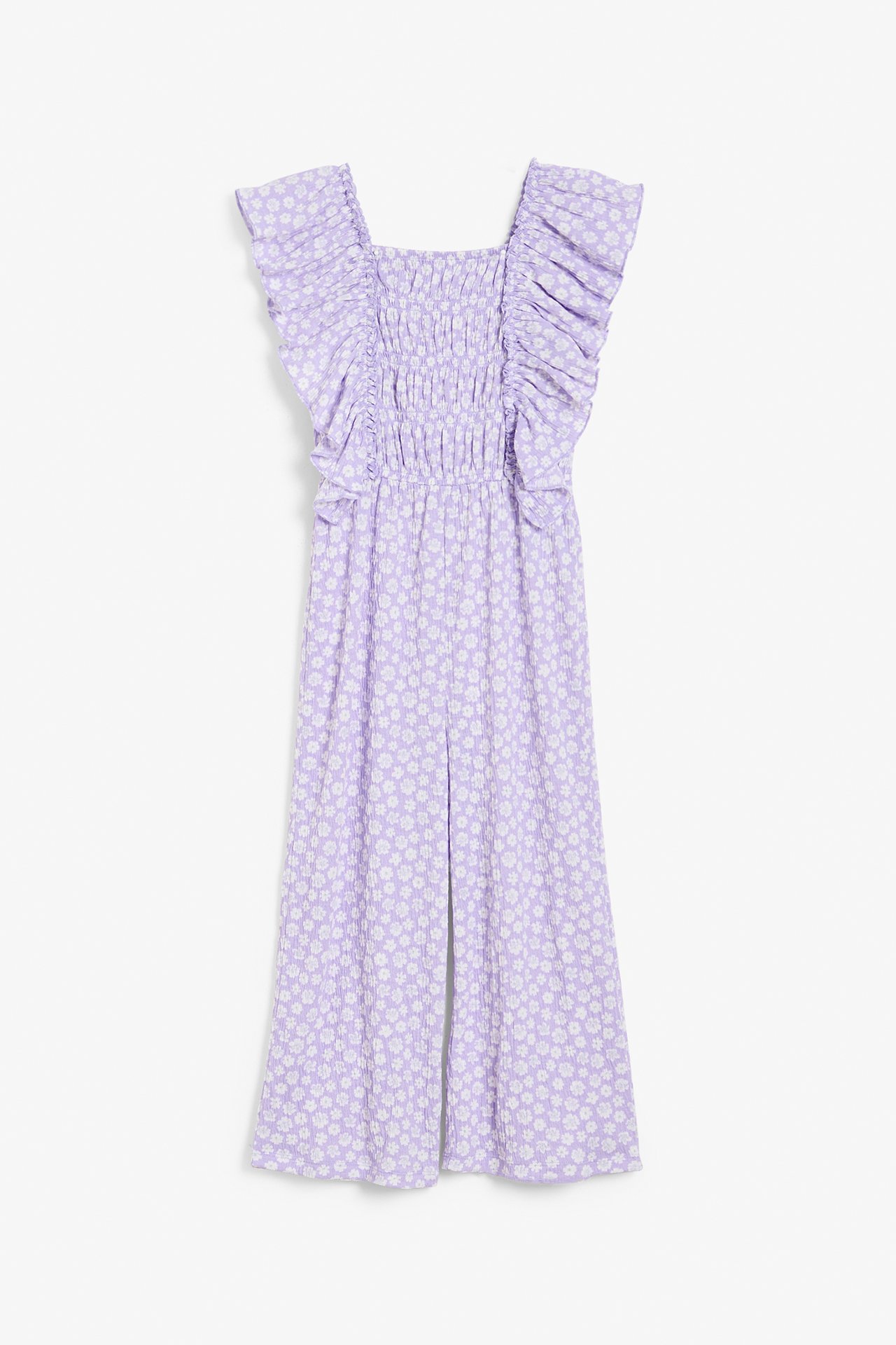 Mönstrad jumpsuit - Lila - 6