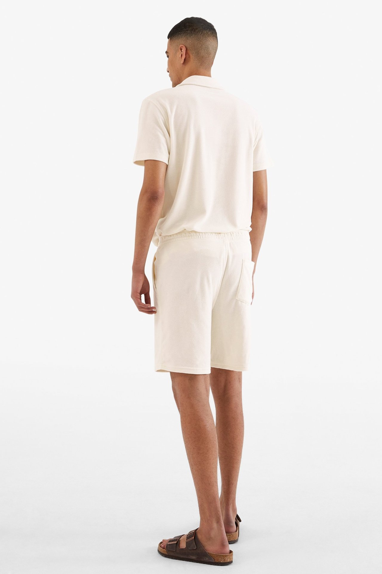 Shorts i frotté Offwhite - null - 3