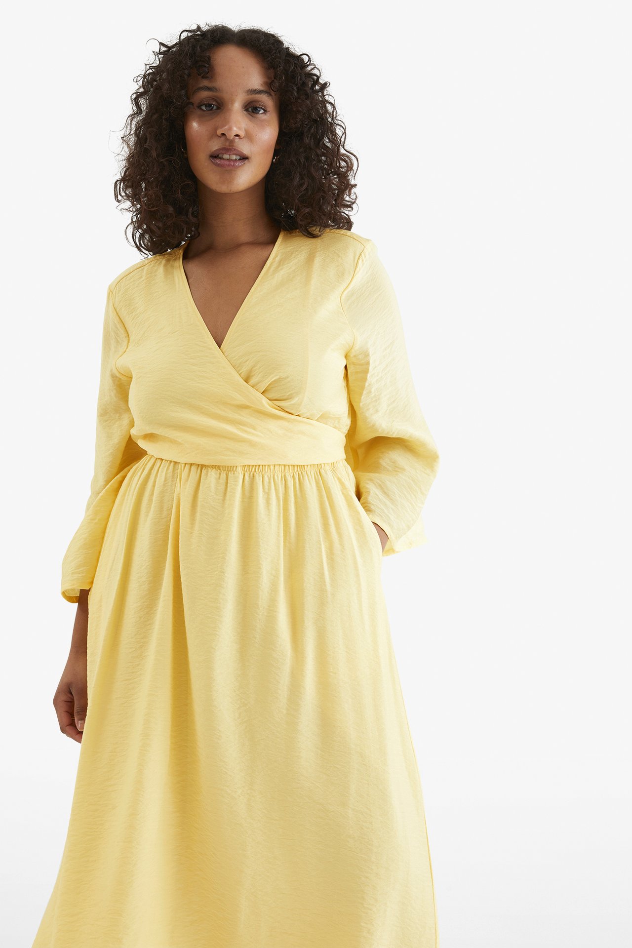 Sukienka - Żółty - 168cm / Storlek: M - 4