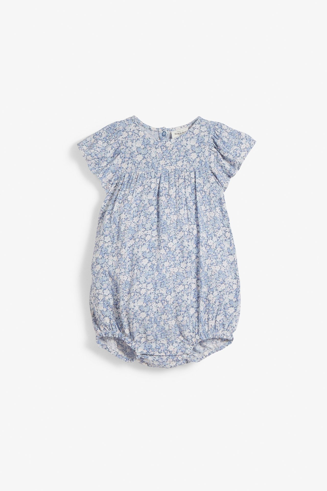 Blommig jumpsuit Baby - Blå - 6