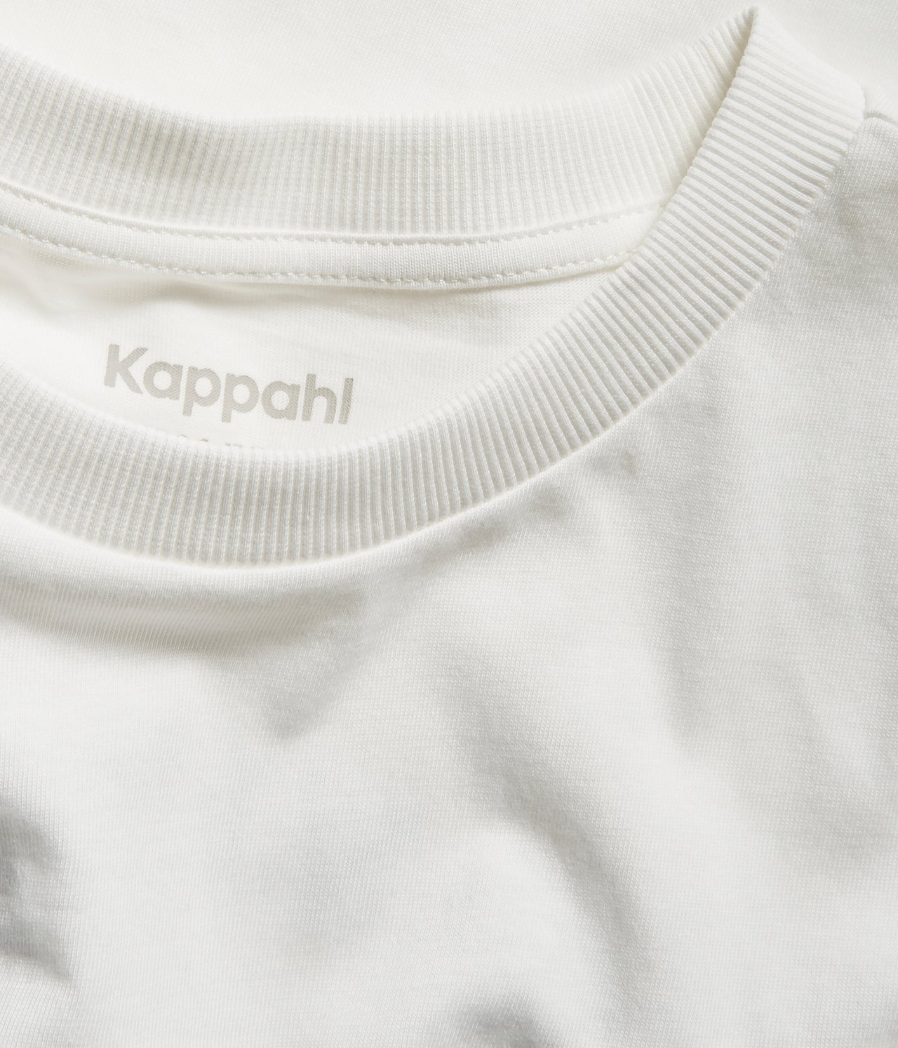 T-shirt z nadrukiem na plecach - Offwhite - 5