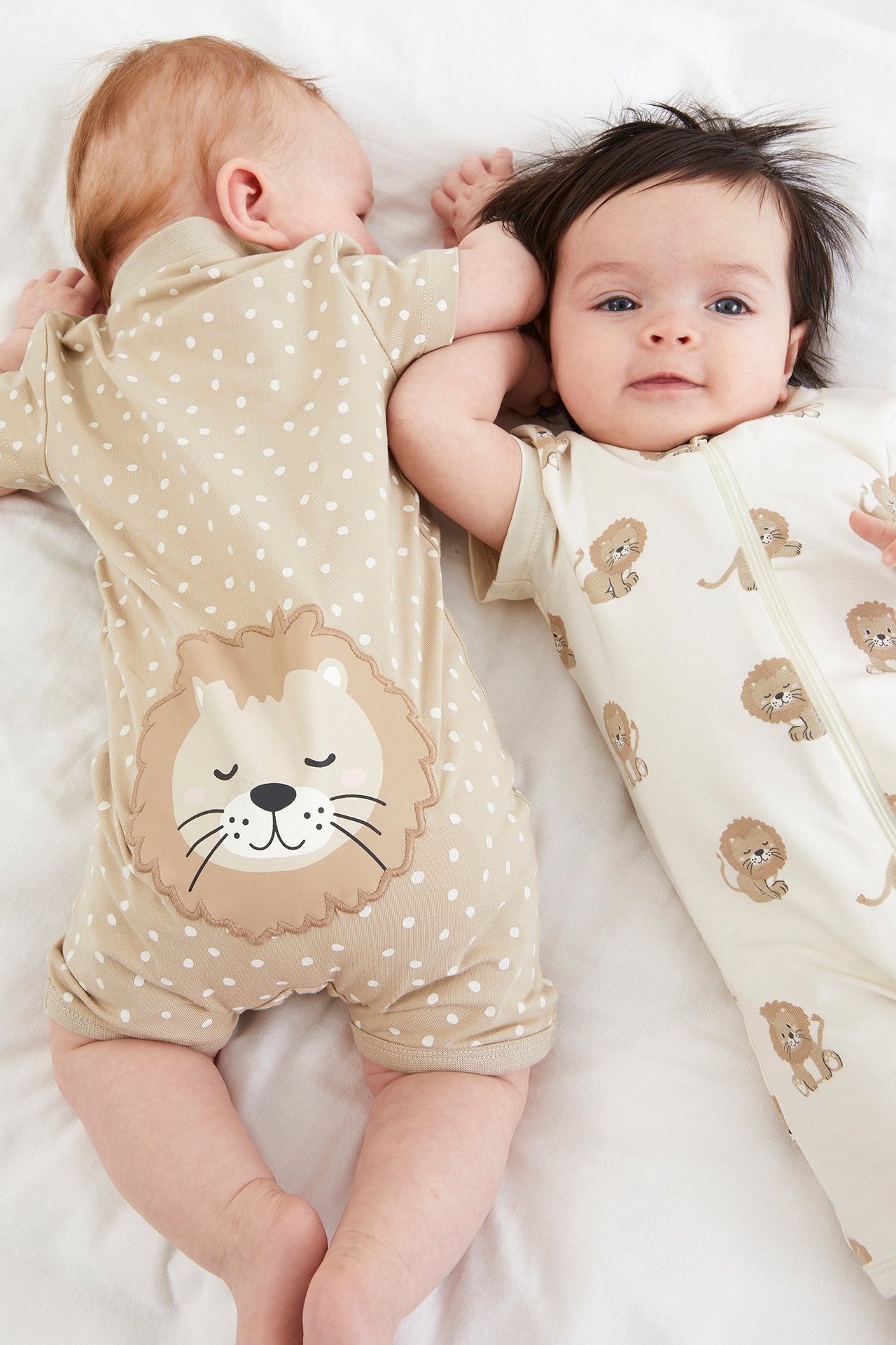 Babypyjamas 2-pack Offwhite - null - 0