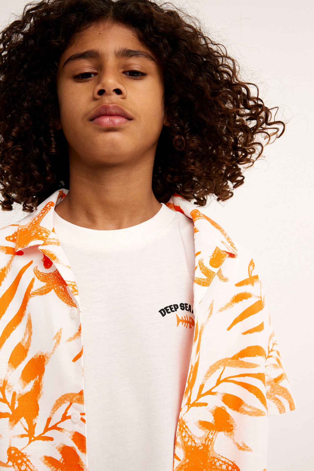 Koszula z krótkimi rękawami - Offwhite - 3