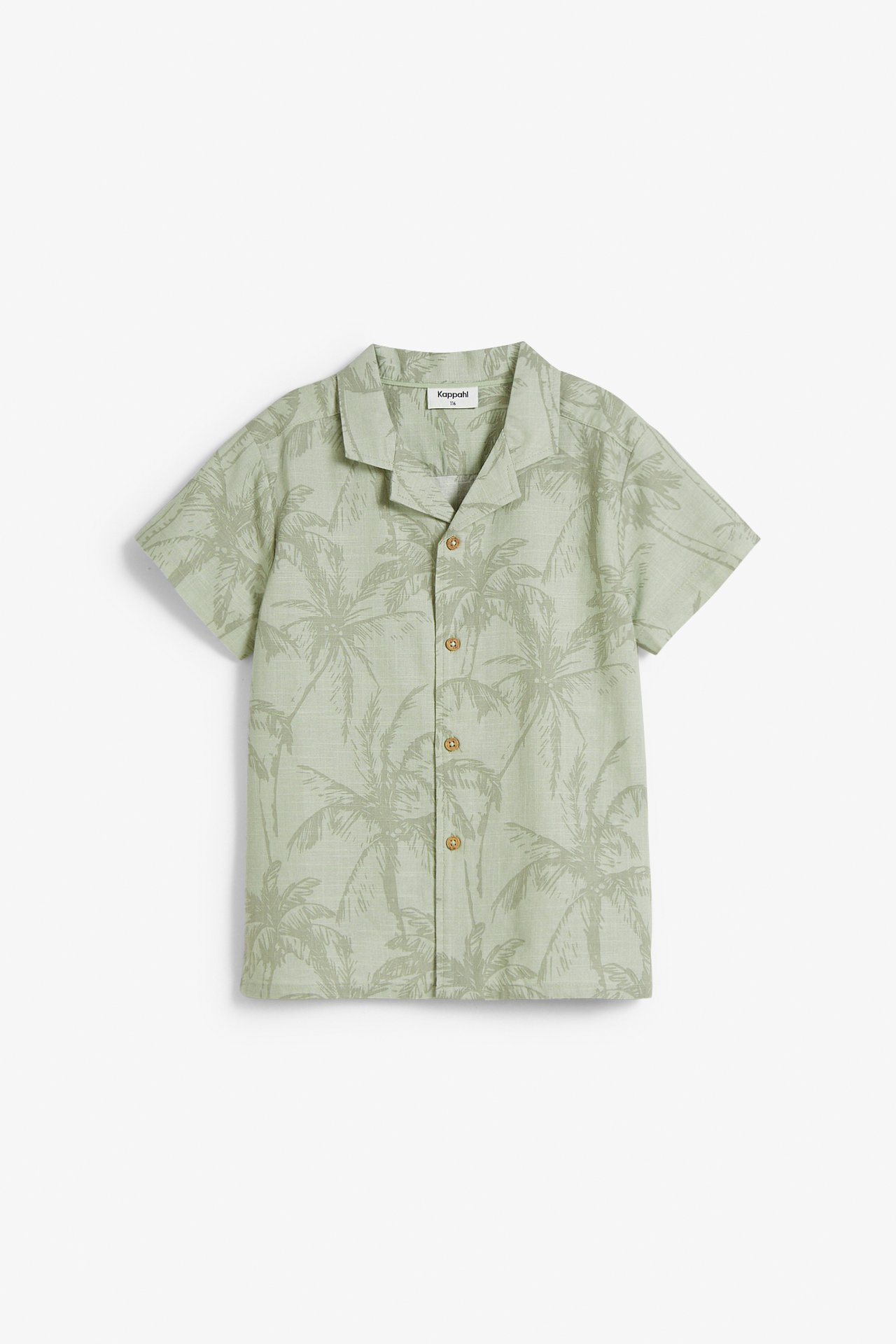 Mönstrad skjorta - Grön - 5