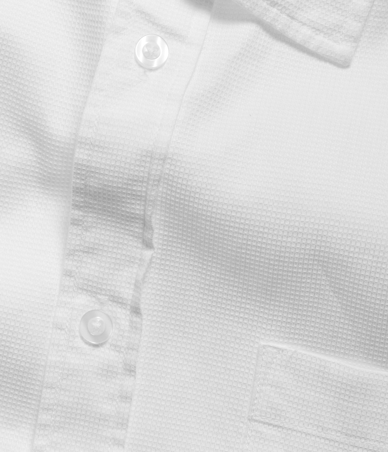 Kortärmad skjorta regular fit Vit - null - 5