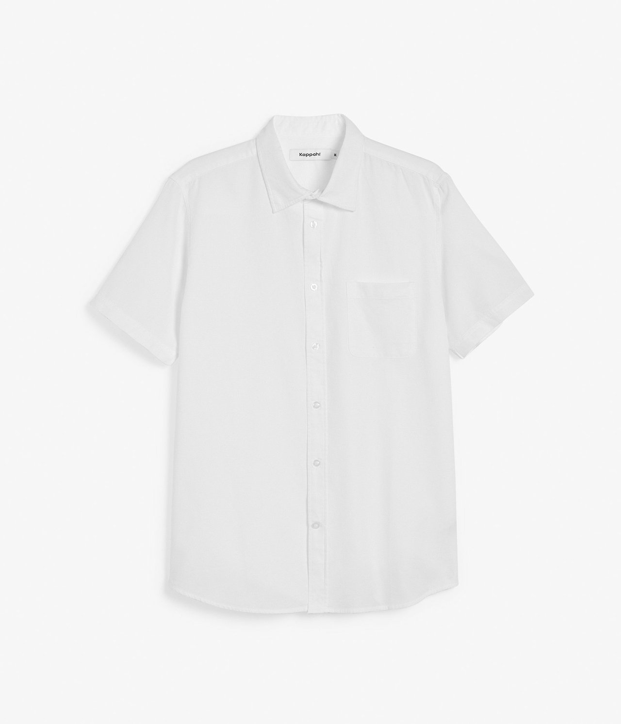 Lyhythihainen paita regular fit Valkoinen - null - 1