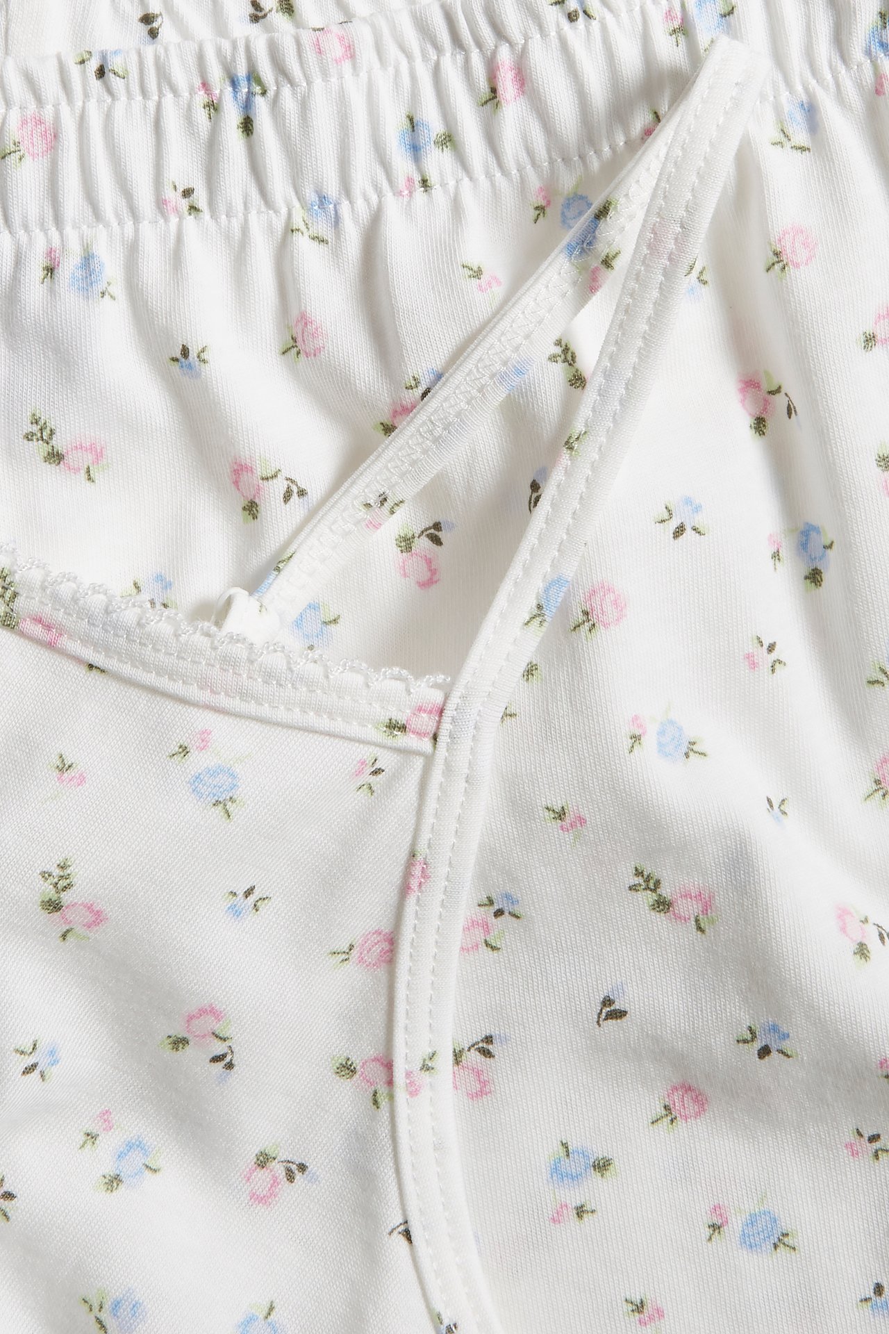 Kuviollinen pyjama - Valkoinen - 1