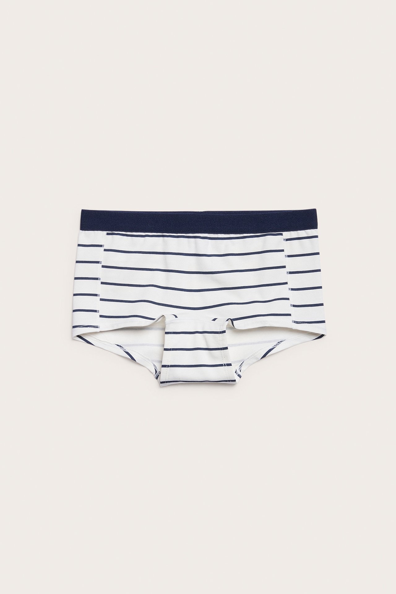 Randiga boxertrosor - Offwhite - 1