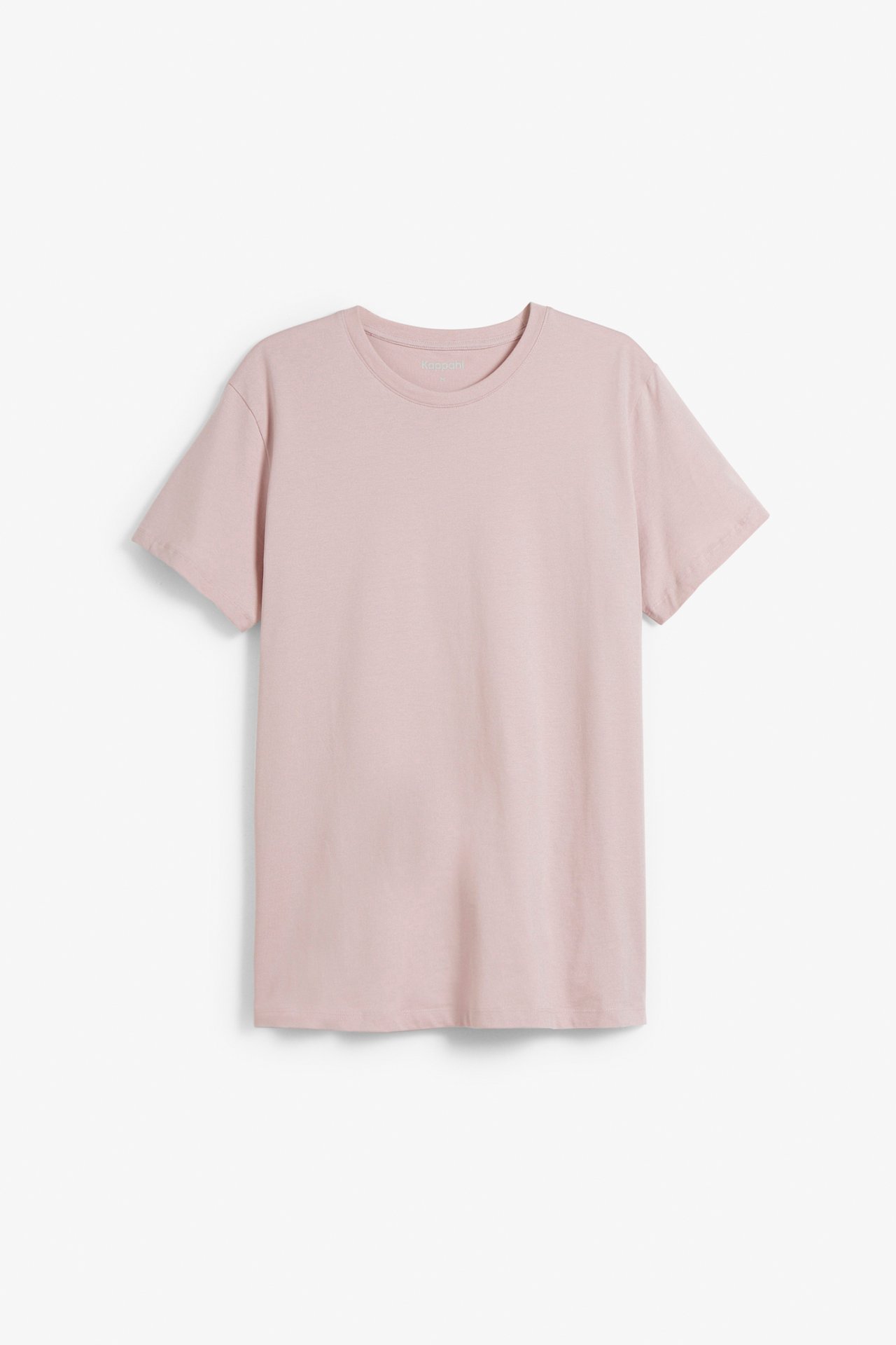 T-paita, jossa pyöreä pääntie - Vaaleanpunainen - 5