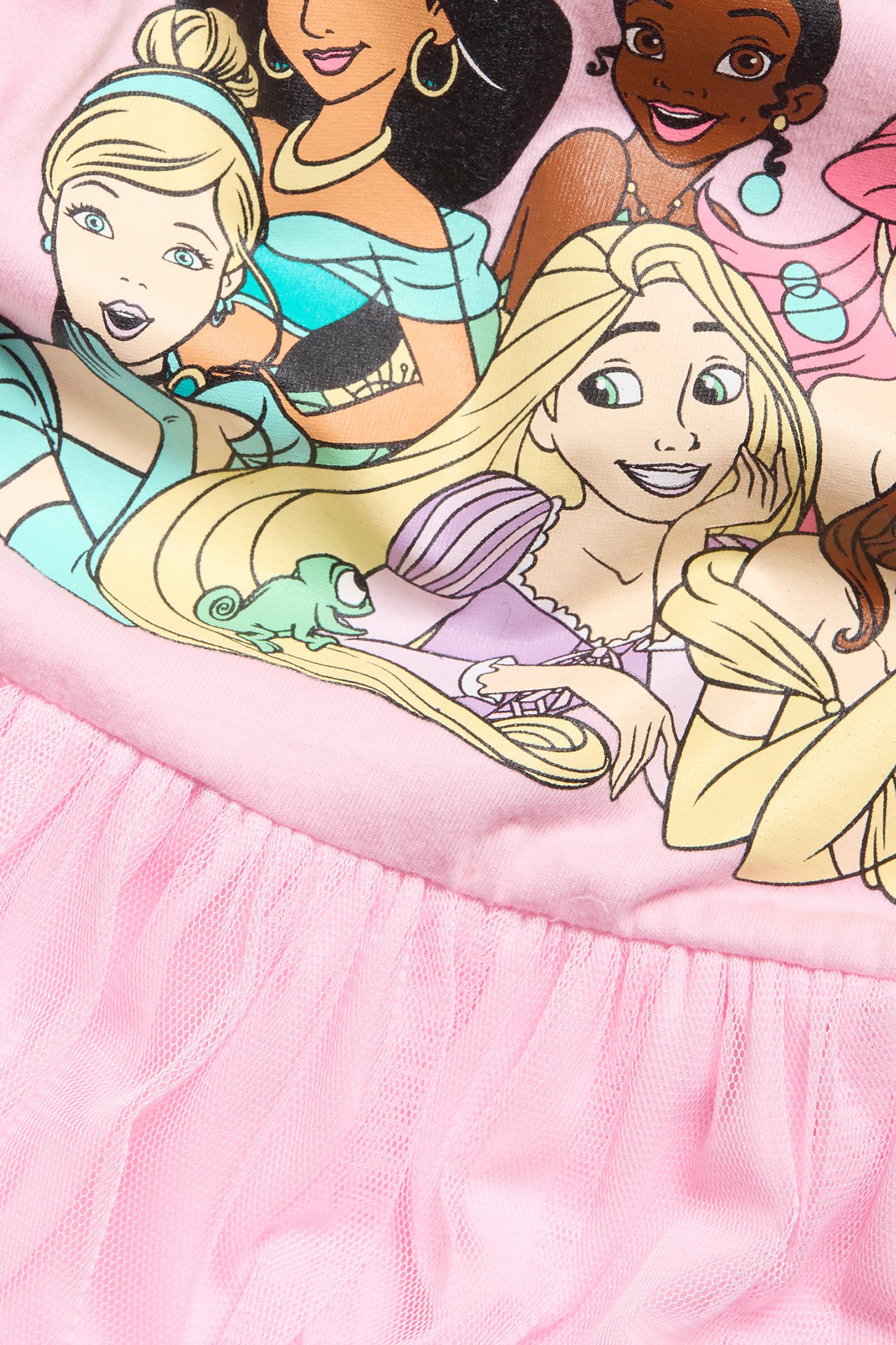Tyllklänning Disneyprinsessor - Rosa - 1
