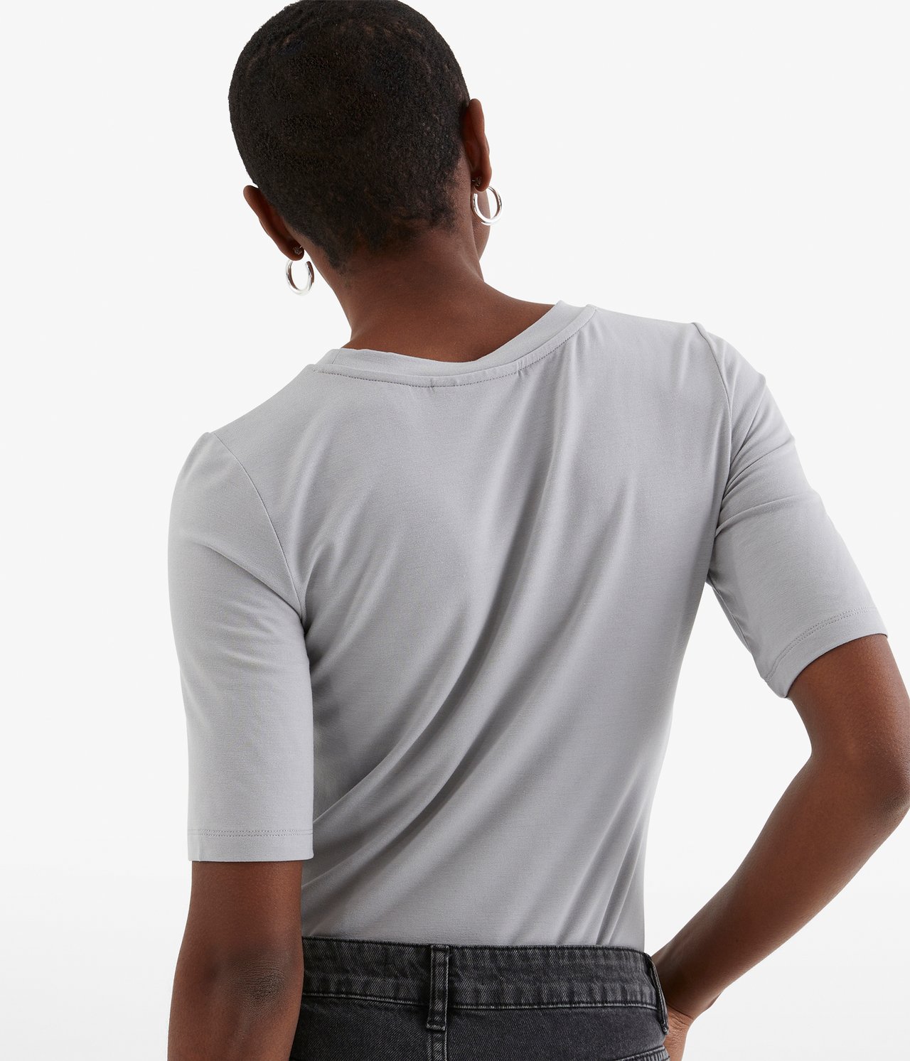 T-shirt - Grå - 3
