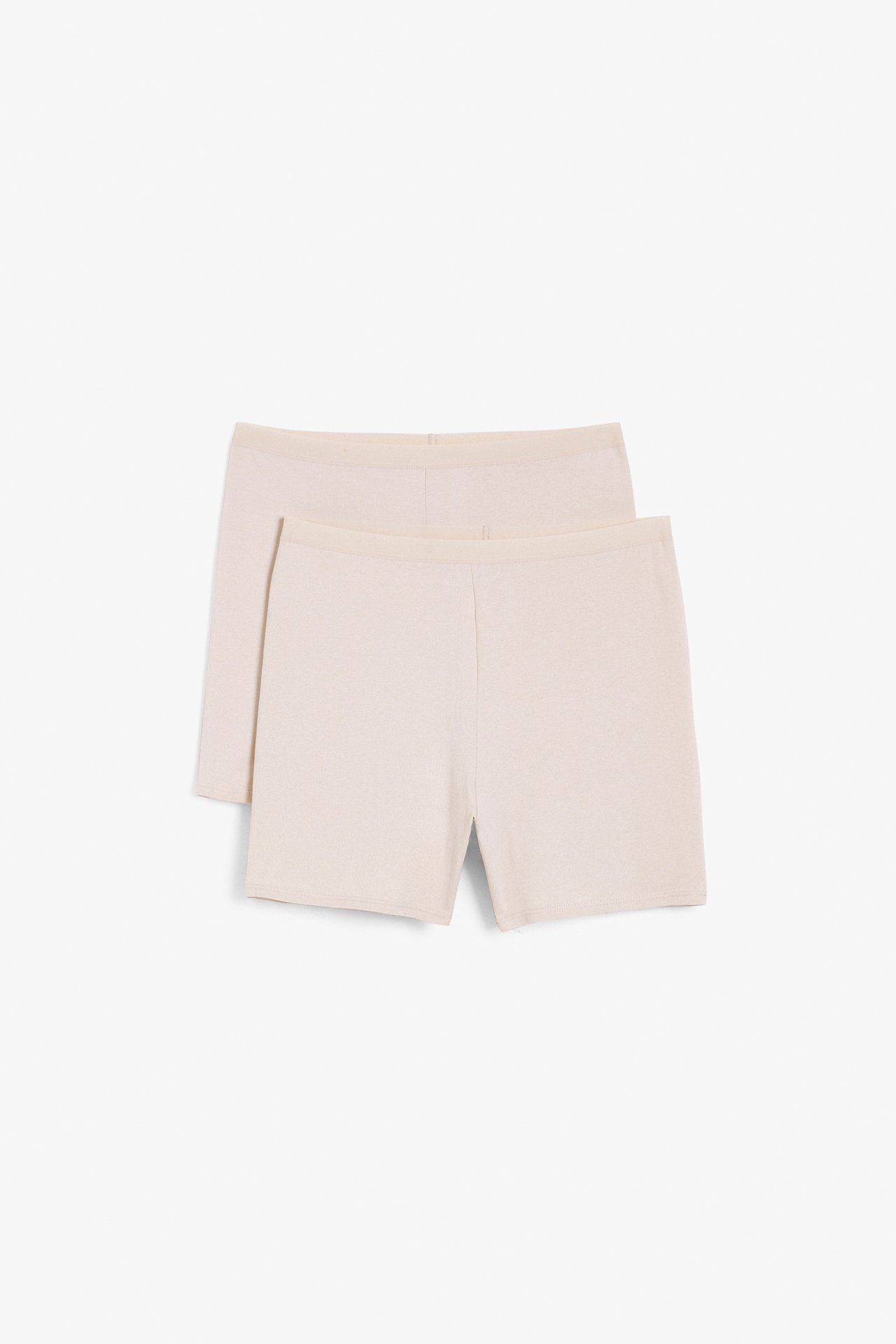 Shortstrosor 2-pack - Ljusbeige - 4