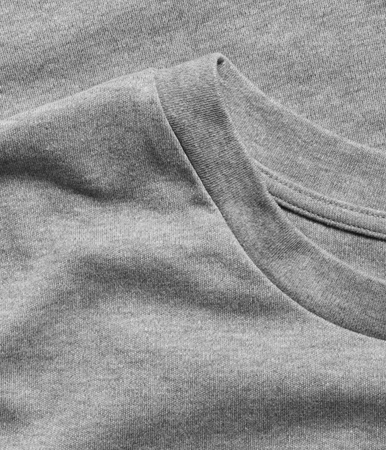 Croppad t-shirt - Ljusgrå - 5