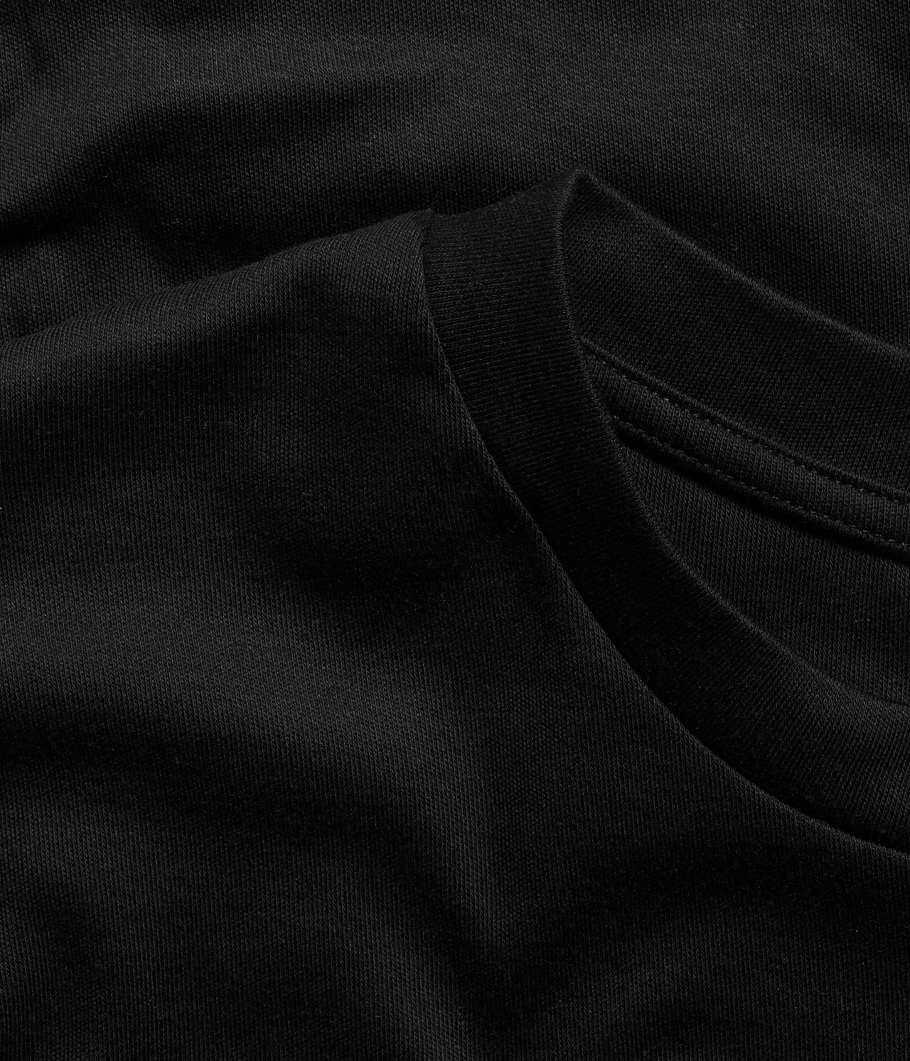 Krótki t-shirt - Czarne - 4