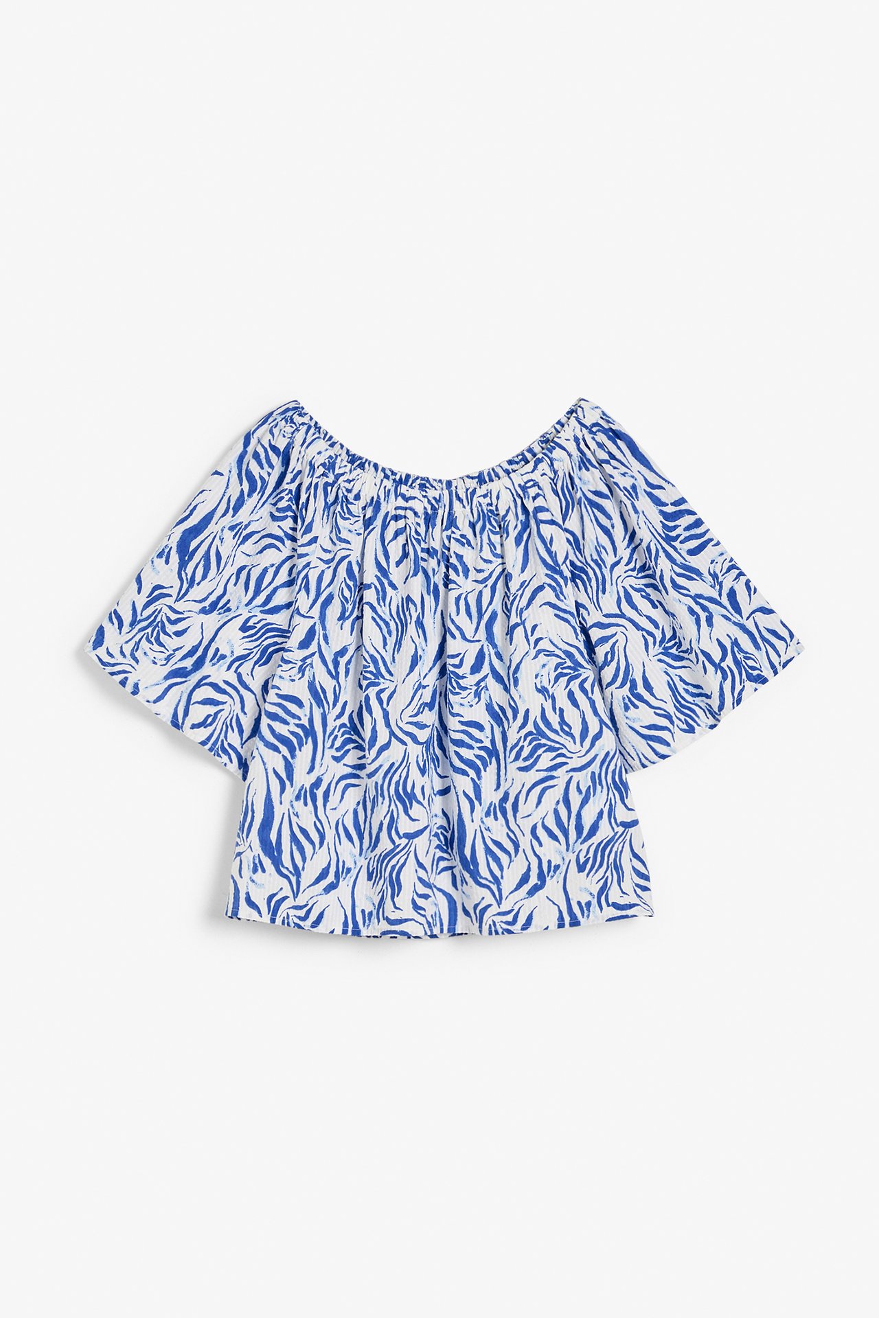 Singoalla blus - Blå - 6