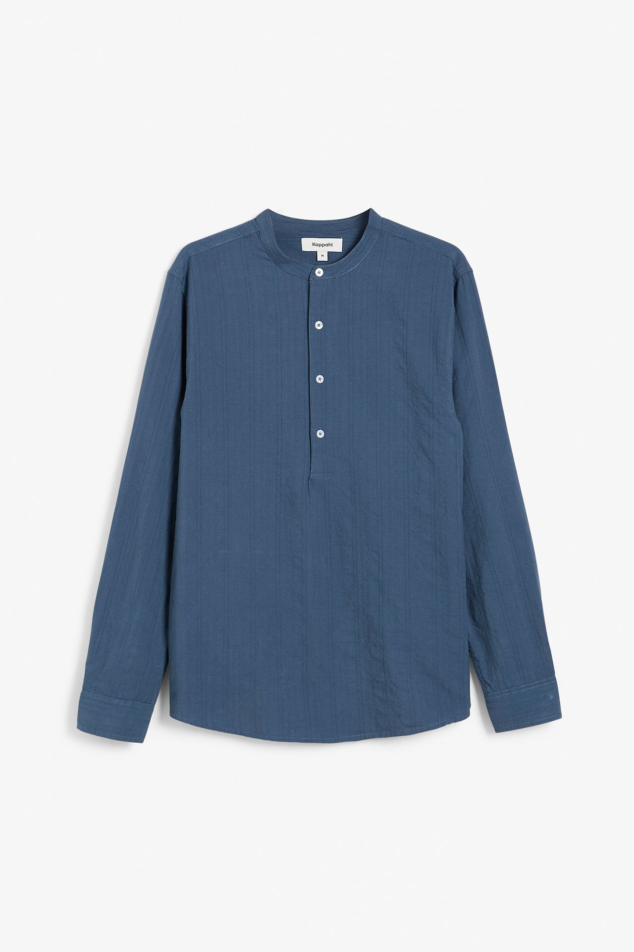 Skjorta med murarkrage - Mörkblå - 6