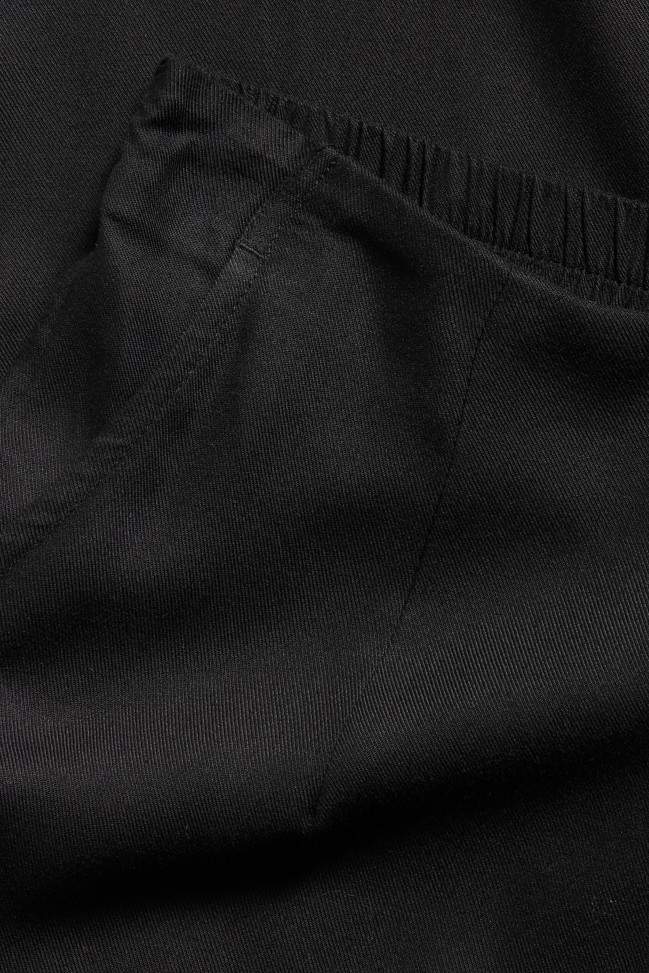 Szerokie spodnie - Czarne - 5