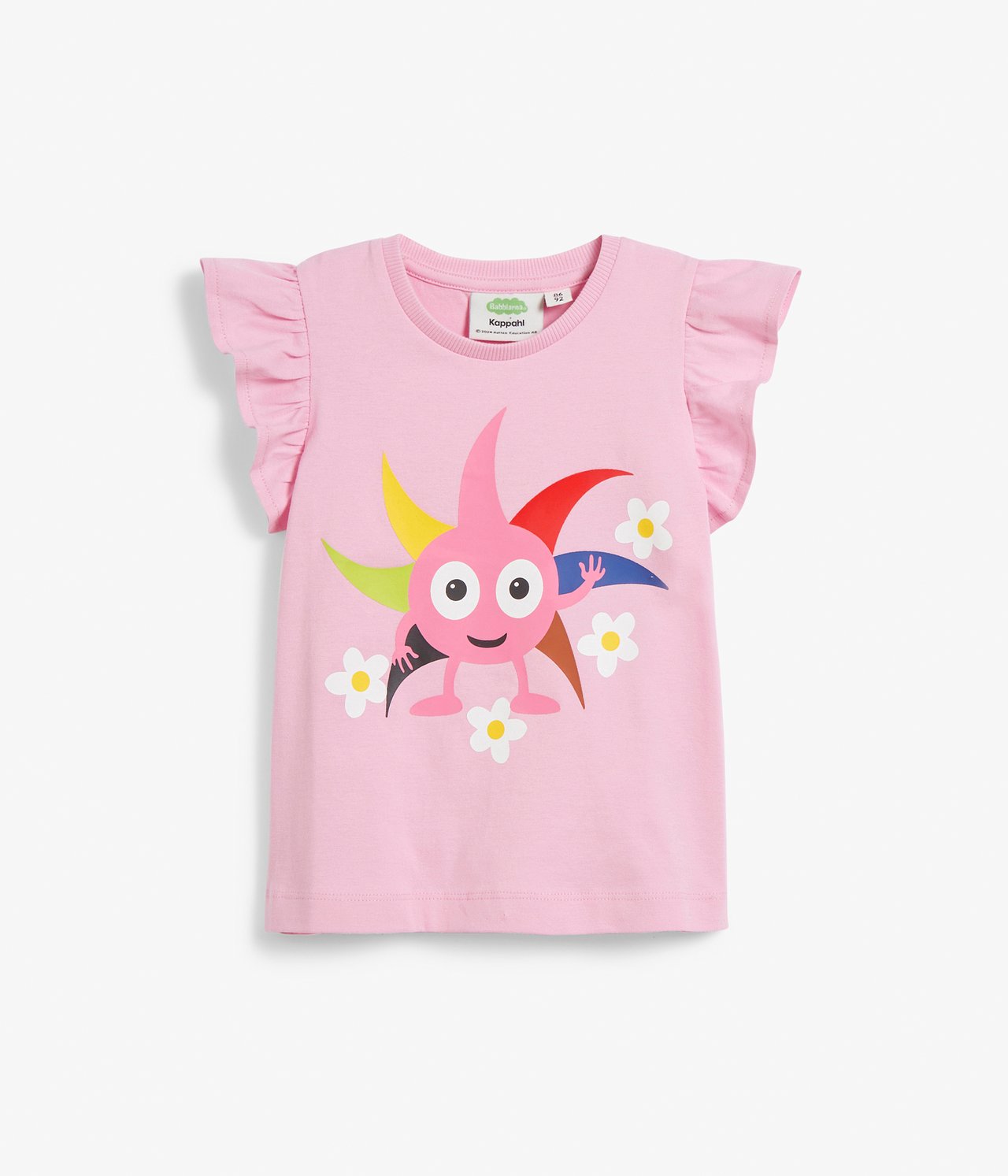 T-shirt z nadrukiem - Różowy - 5