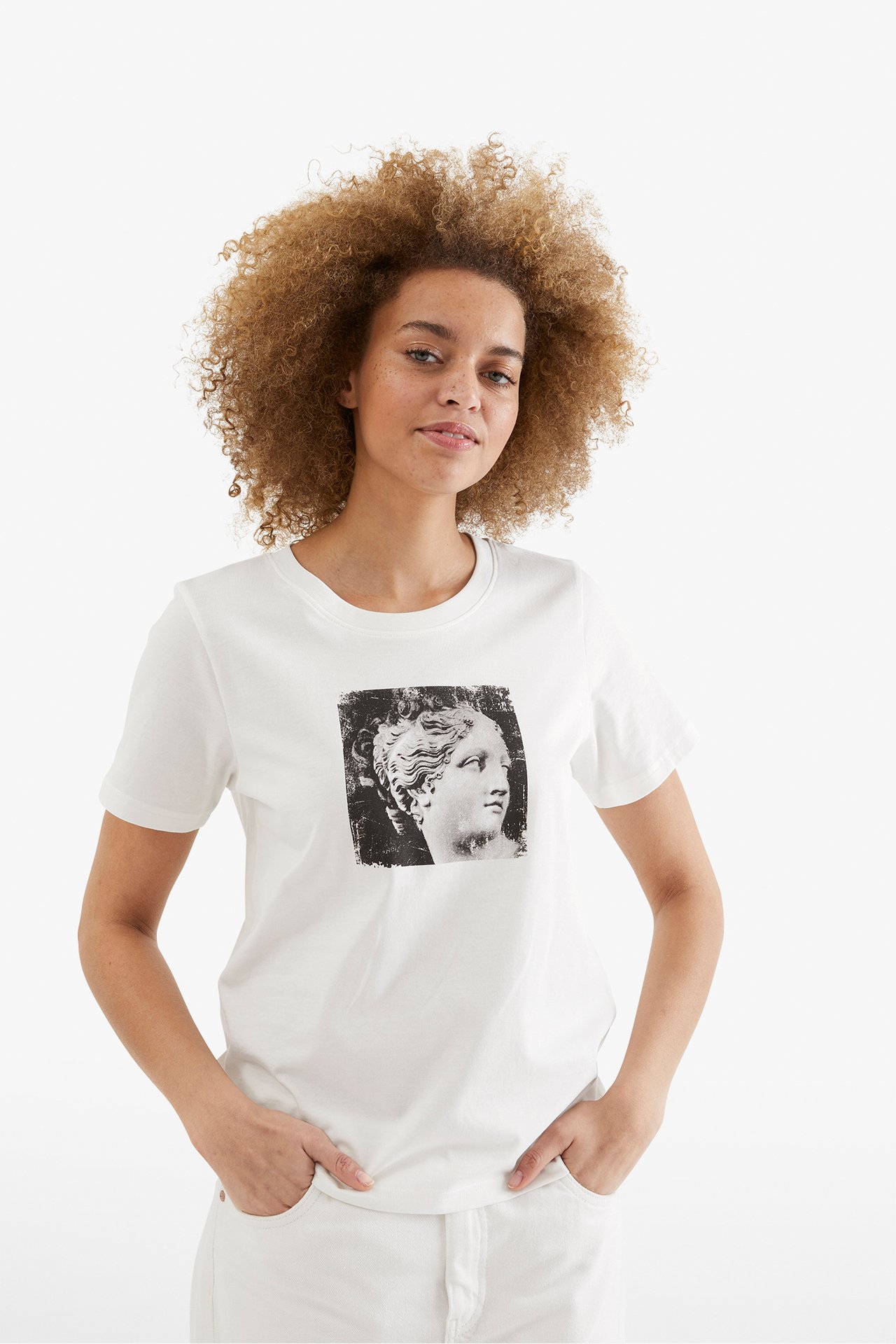 T-shirt - Vit - 2