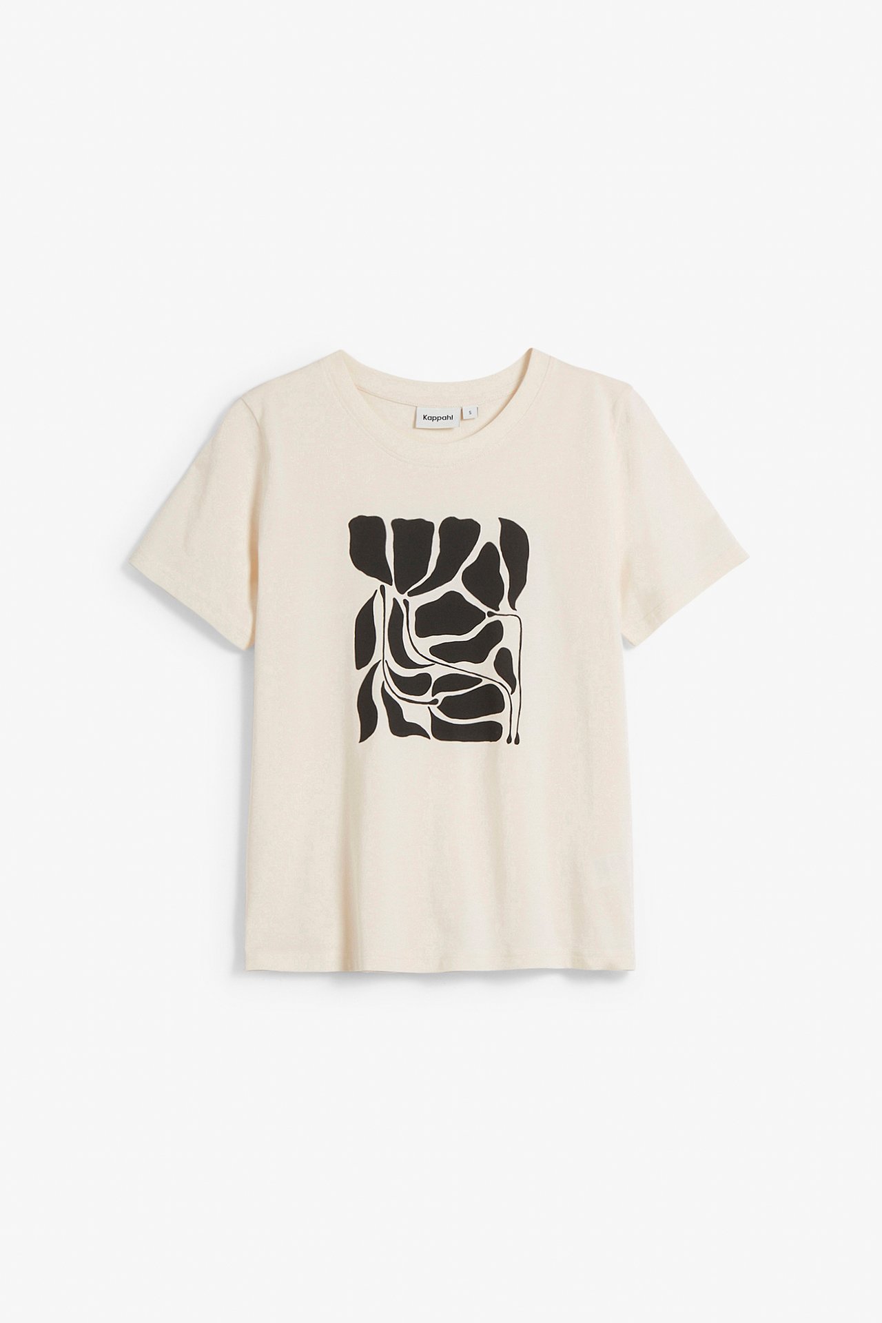 T-shirt med tryck Offwhite - null - 6