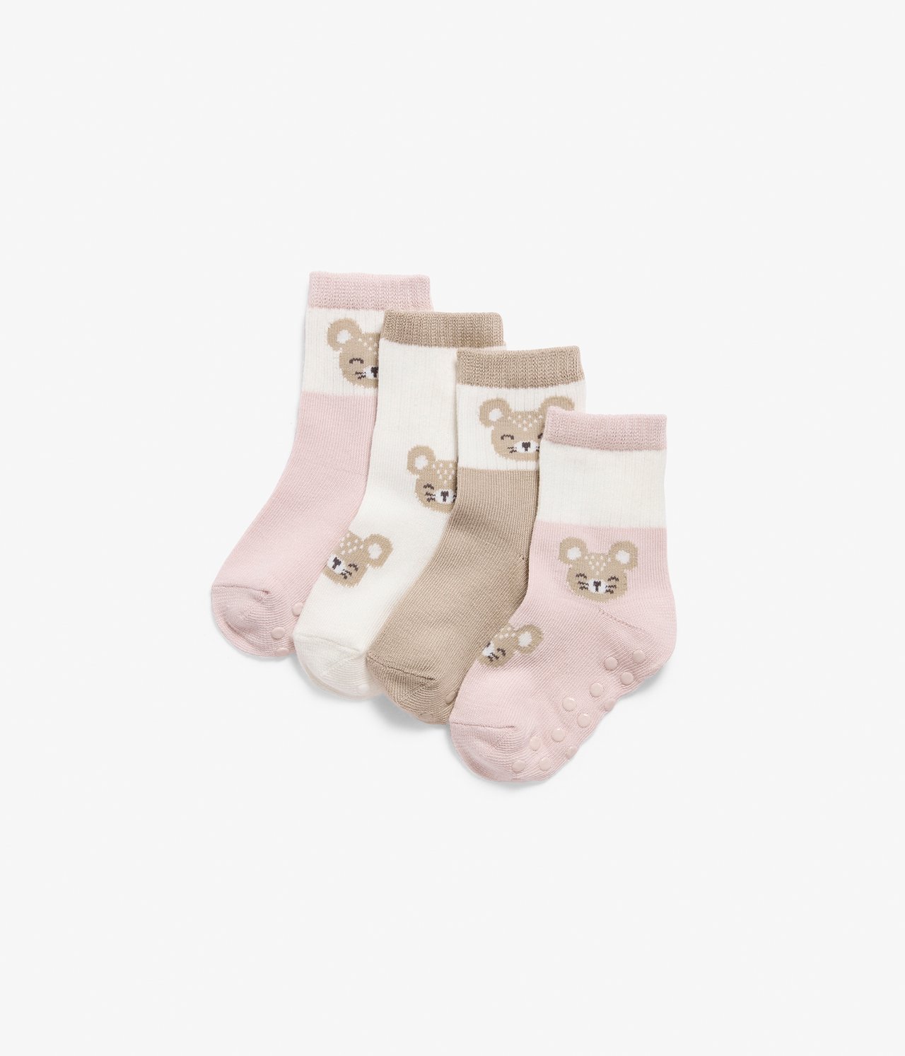 4 paria vauvojen sukkia Pinkki - null - 0