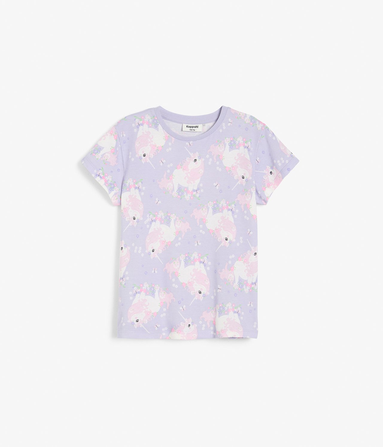 Mönstrad t-shirt - Violetti - 6