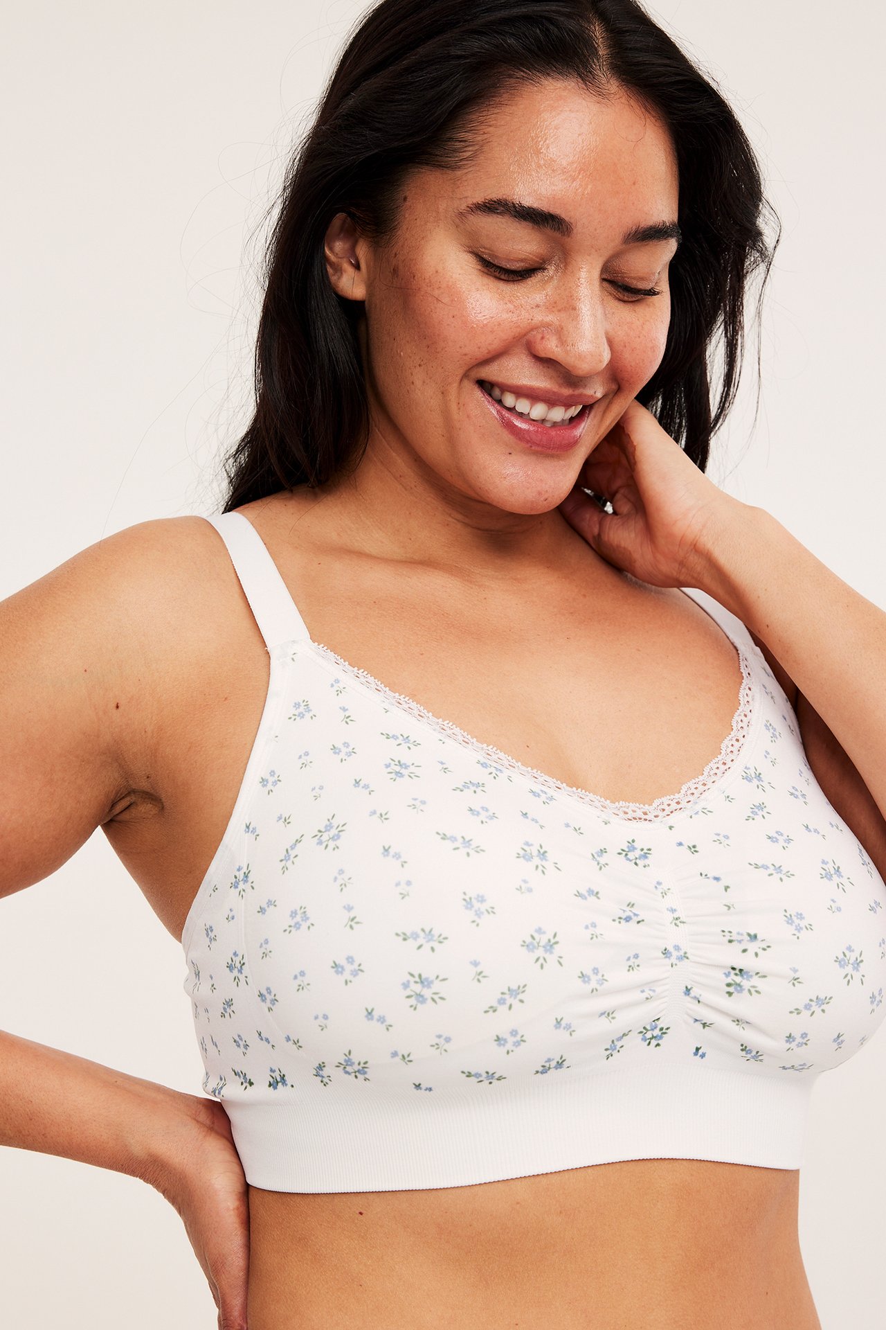 Bygellös bh seamless - Offwhite - 2