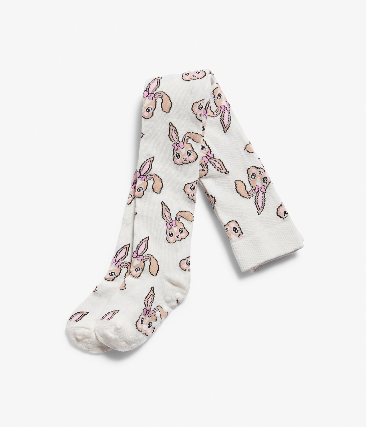 Strumpbyxor med kaniner - Offwhite - 1