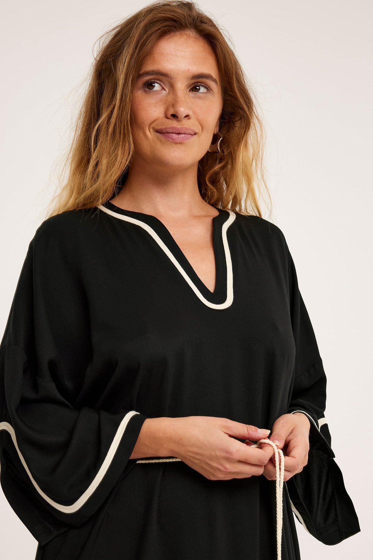 Kaftan - Svart - 3