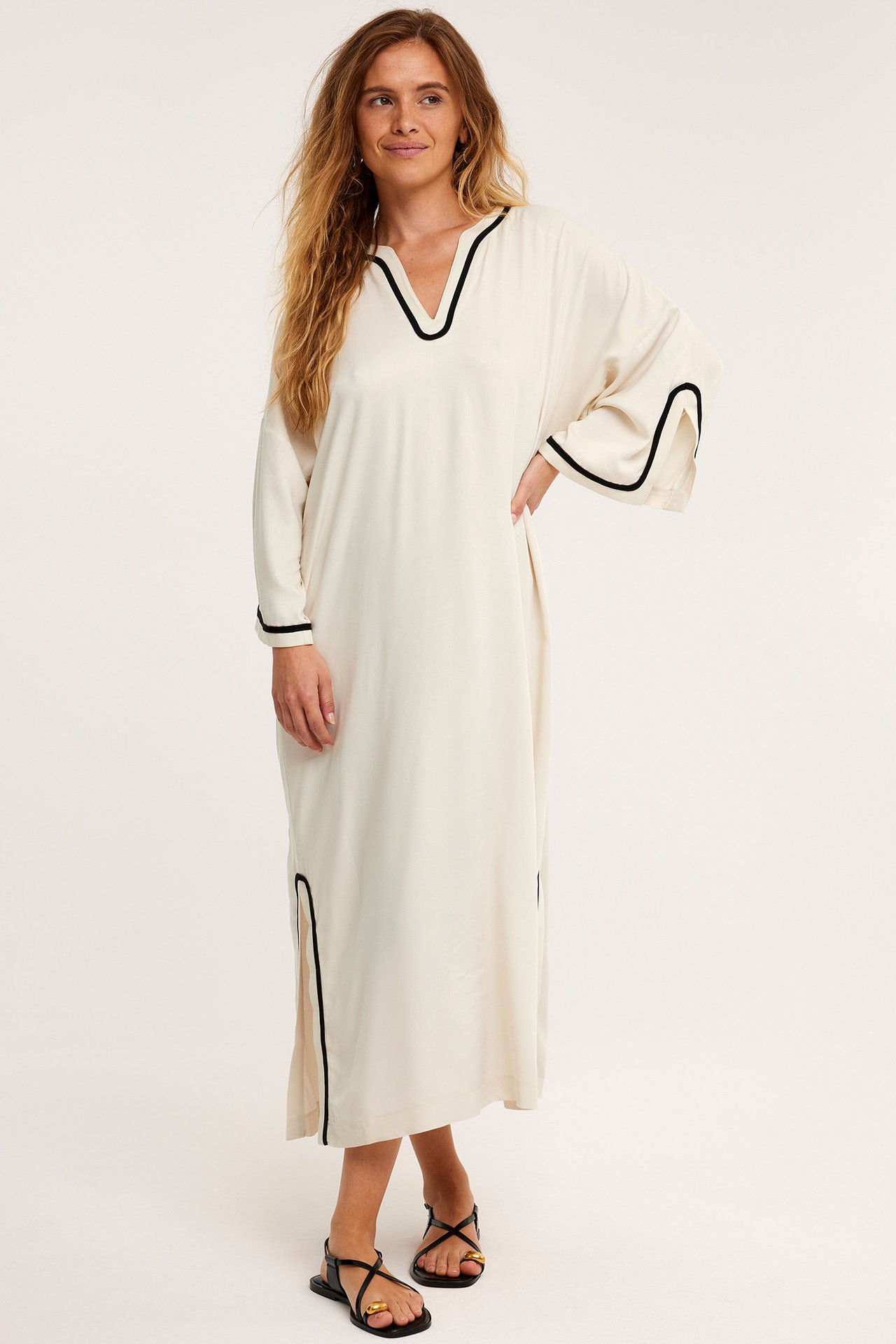 Kaftaani - Vaaleanbeige - 2