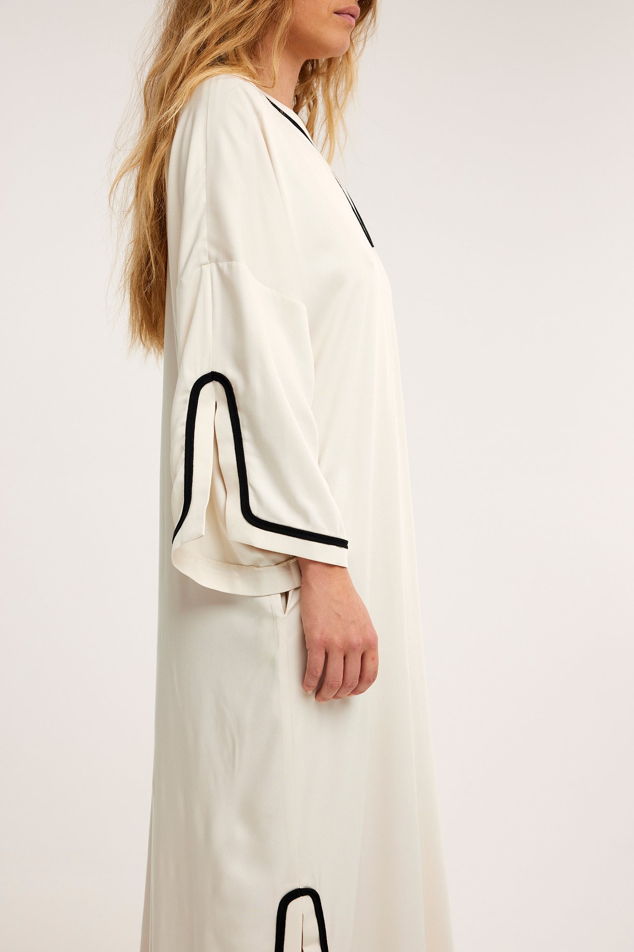Kaftaani - Vaaleanbeige - 4