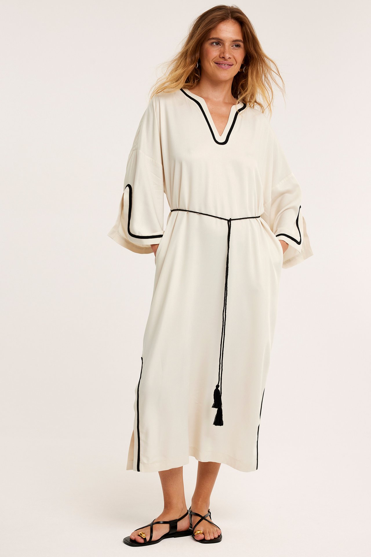 Kaftaani - Vaaleanbeige - 1