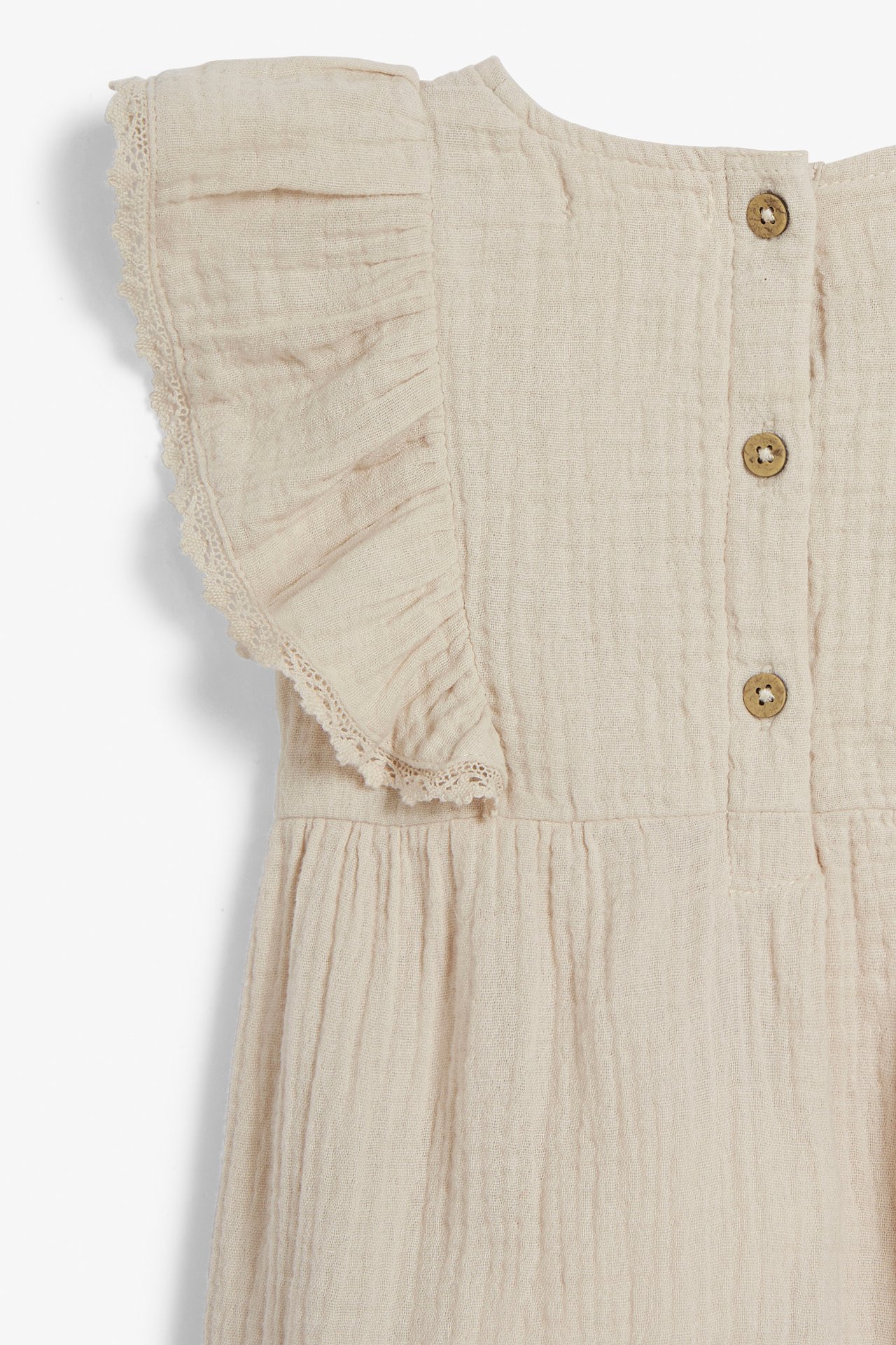 Vauvojen housut, joissa on brodeeraus - Beige - 7