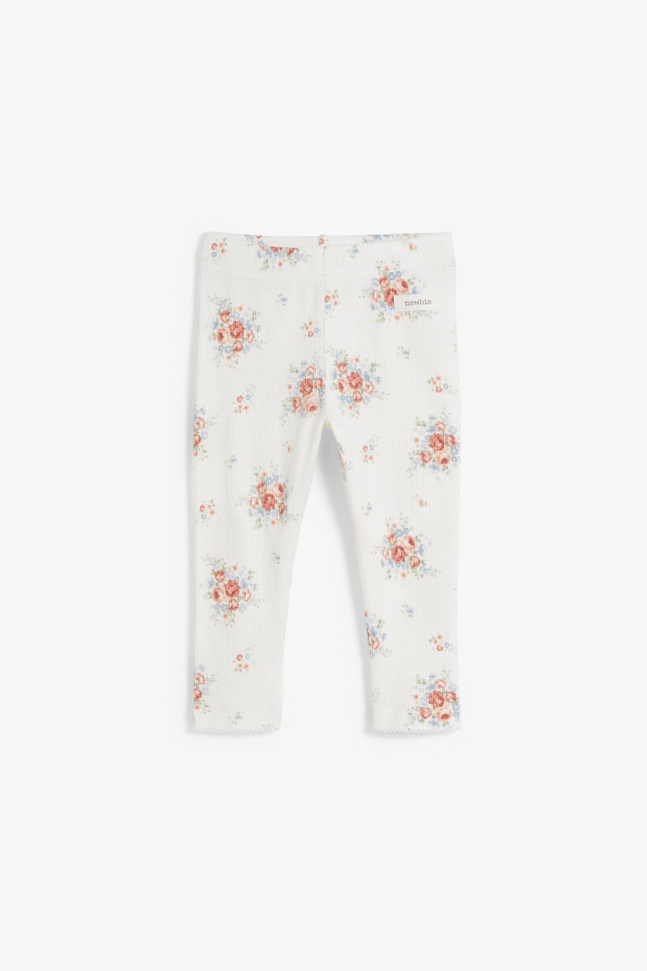 Blomstrete leggings baby Offwhite - null - 1