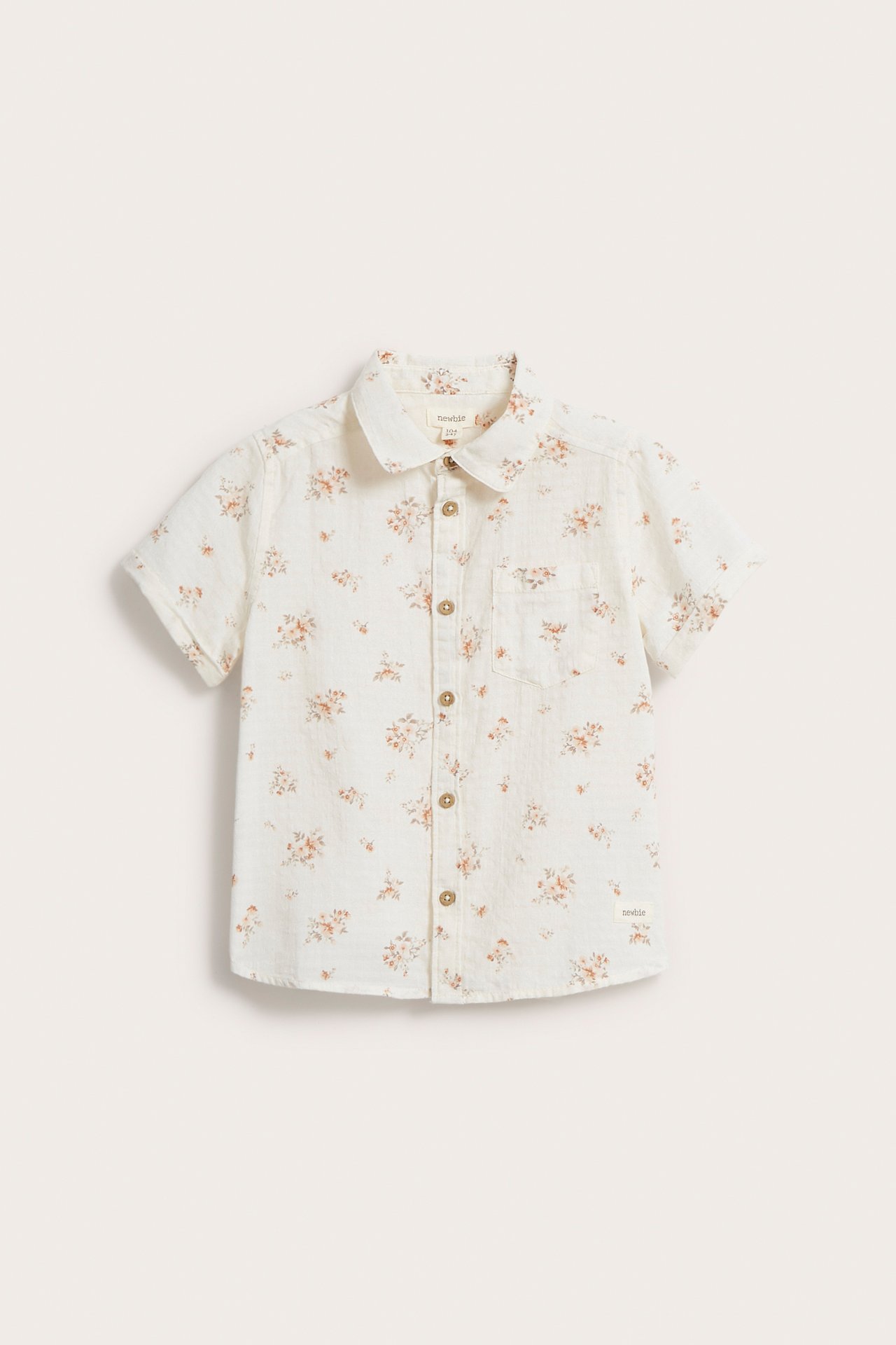 Koszula z krótkimi rękawami - Offwhite - 2