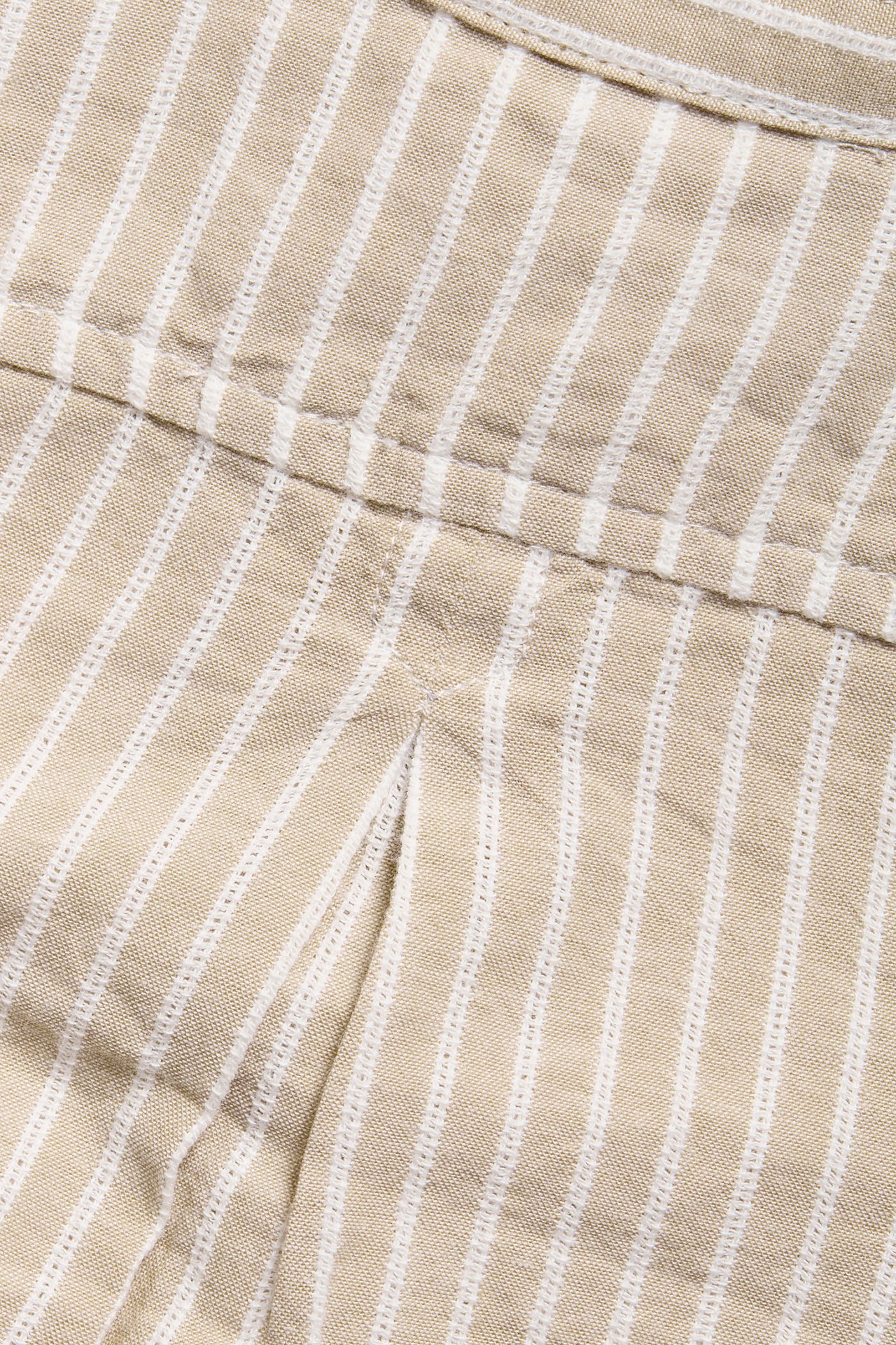 Stripete babyskjorte - Beige - 4