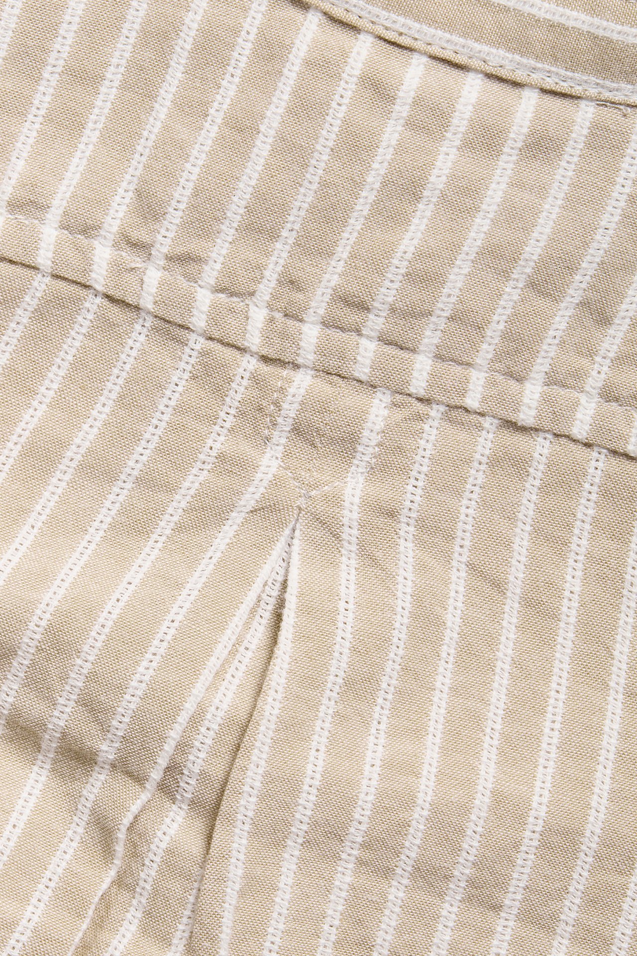 Randig babyskjorta - Beige - 4