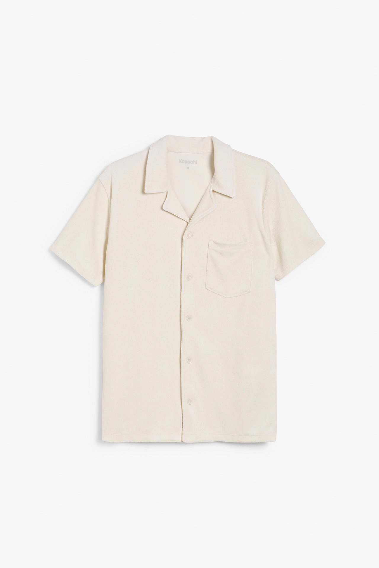 Skjorte i frotté - Offwhite - 6