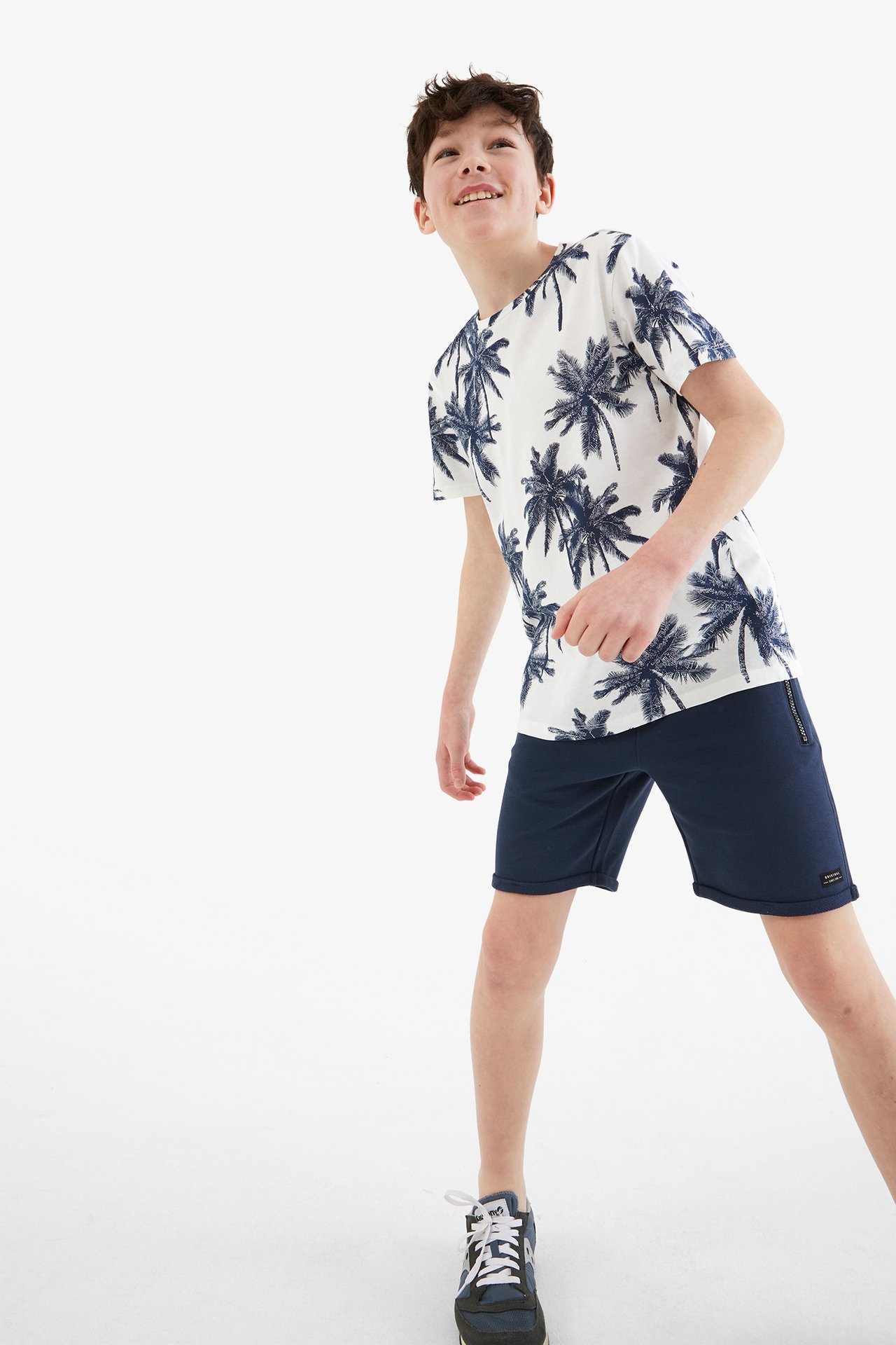 Mjukisshorts - Mörkblå - 3