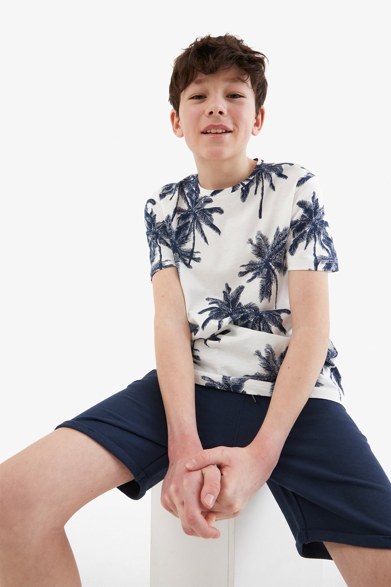 Mjukisshorts - Mörkblå - 4