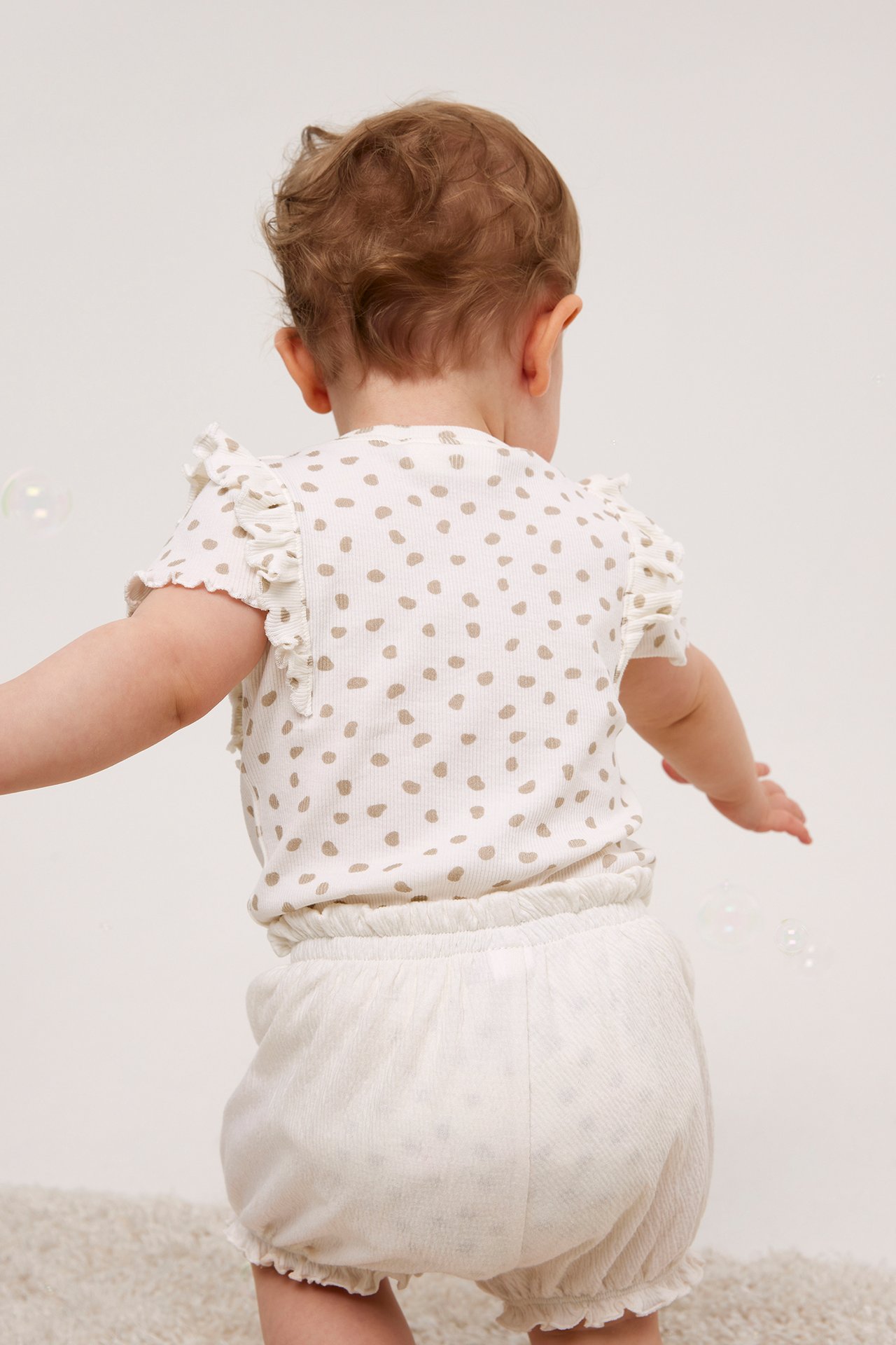 Puffshorts baby - Offwhite - 2