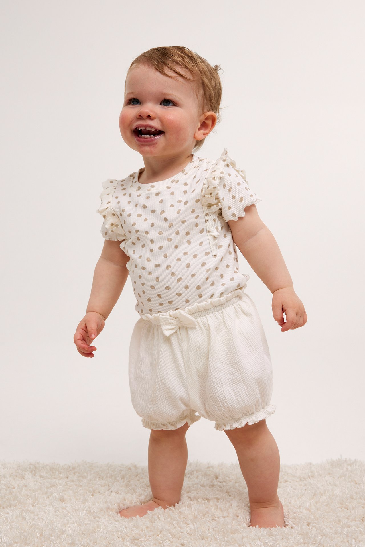 Puffshorts baby - Offwhite - 1