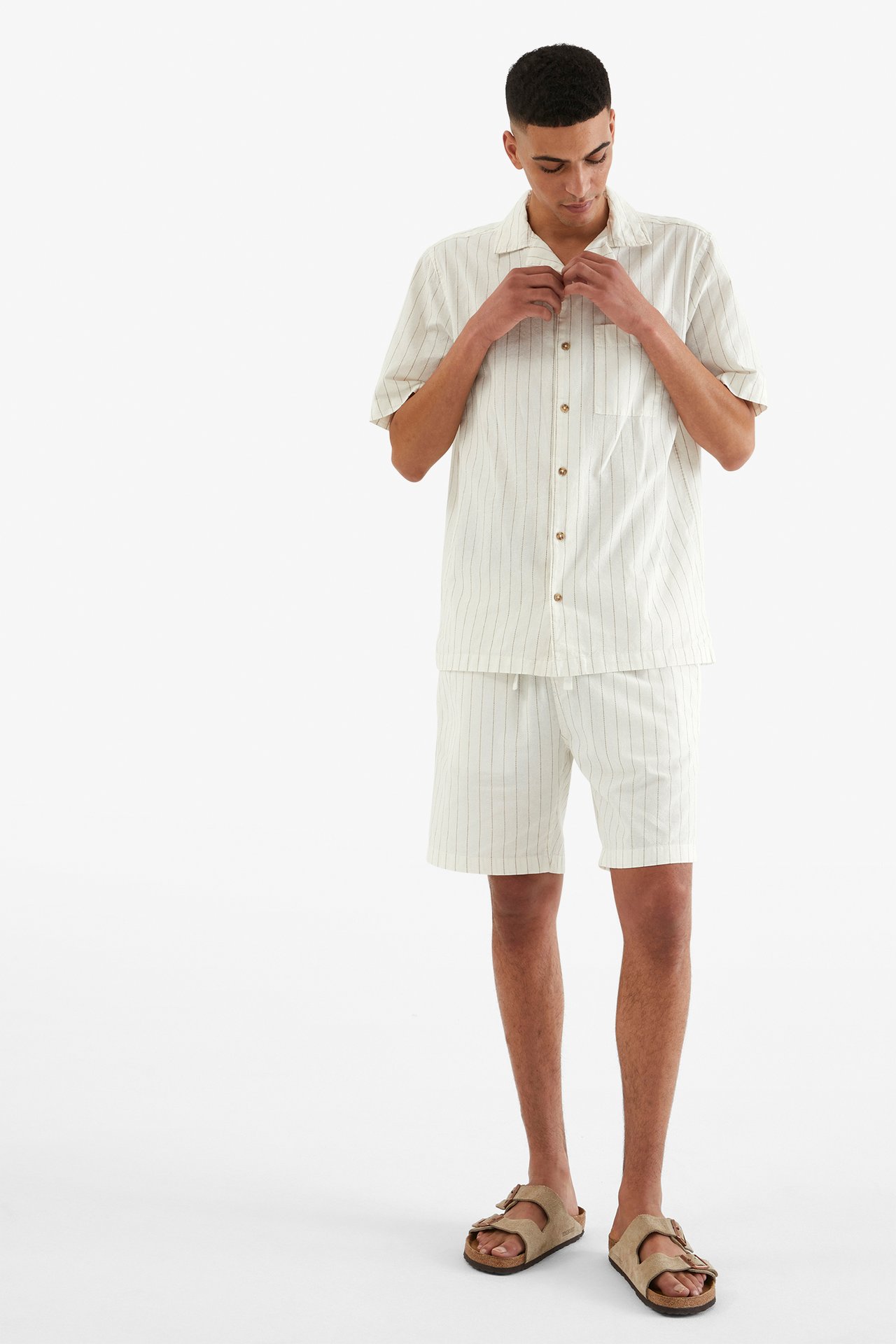 Stripete shorts Offwhite - null - 4