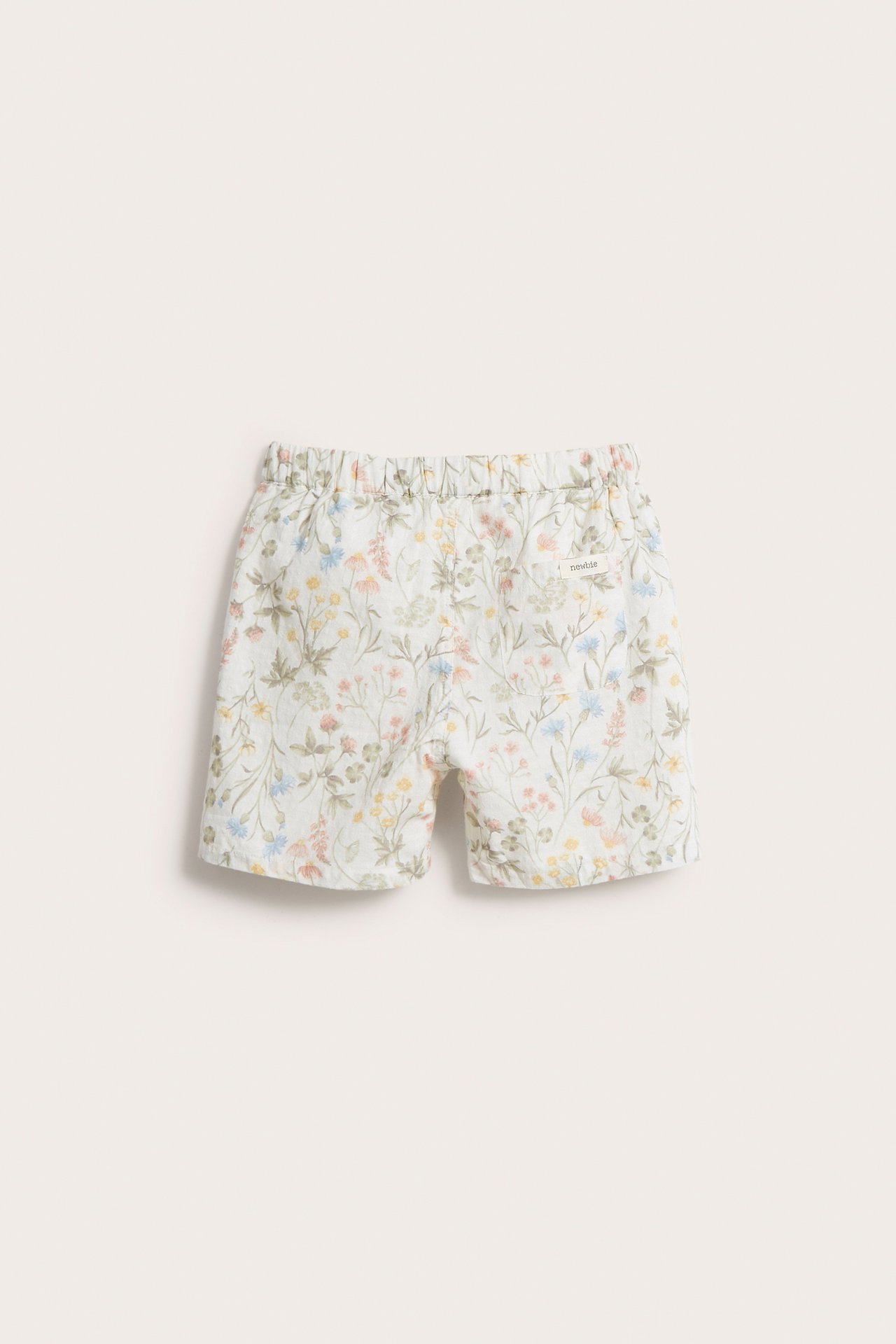 Blommiga shorts - Offwhite - 7