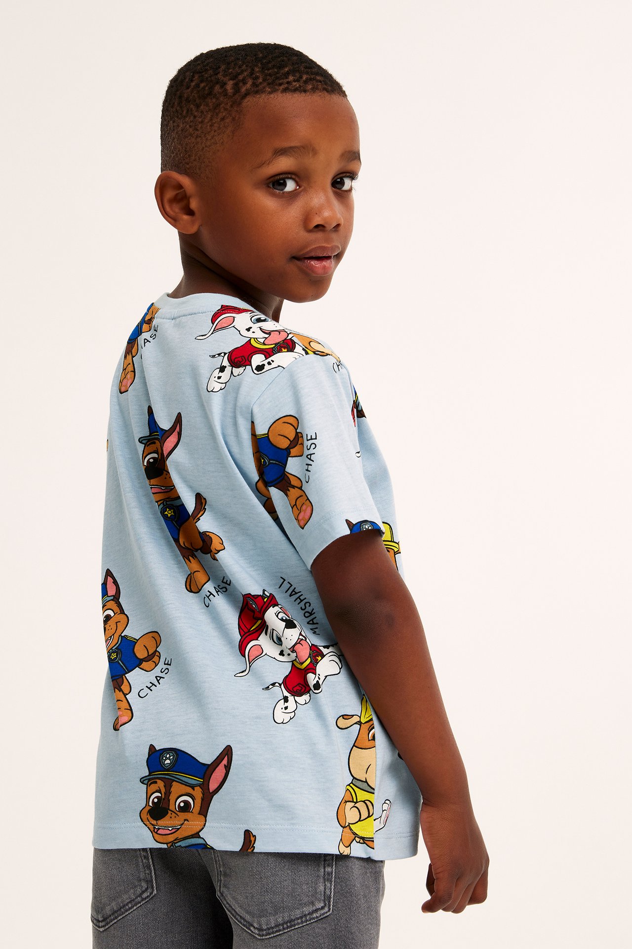 T-skjorte Paw Patrol - Lyseblå - 4